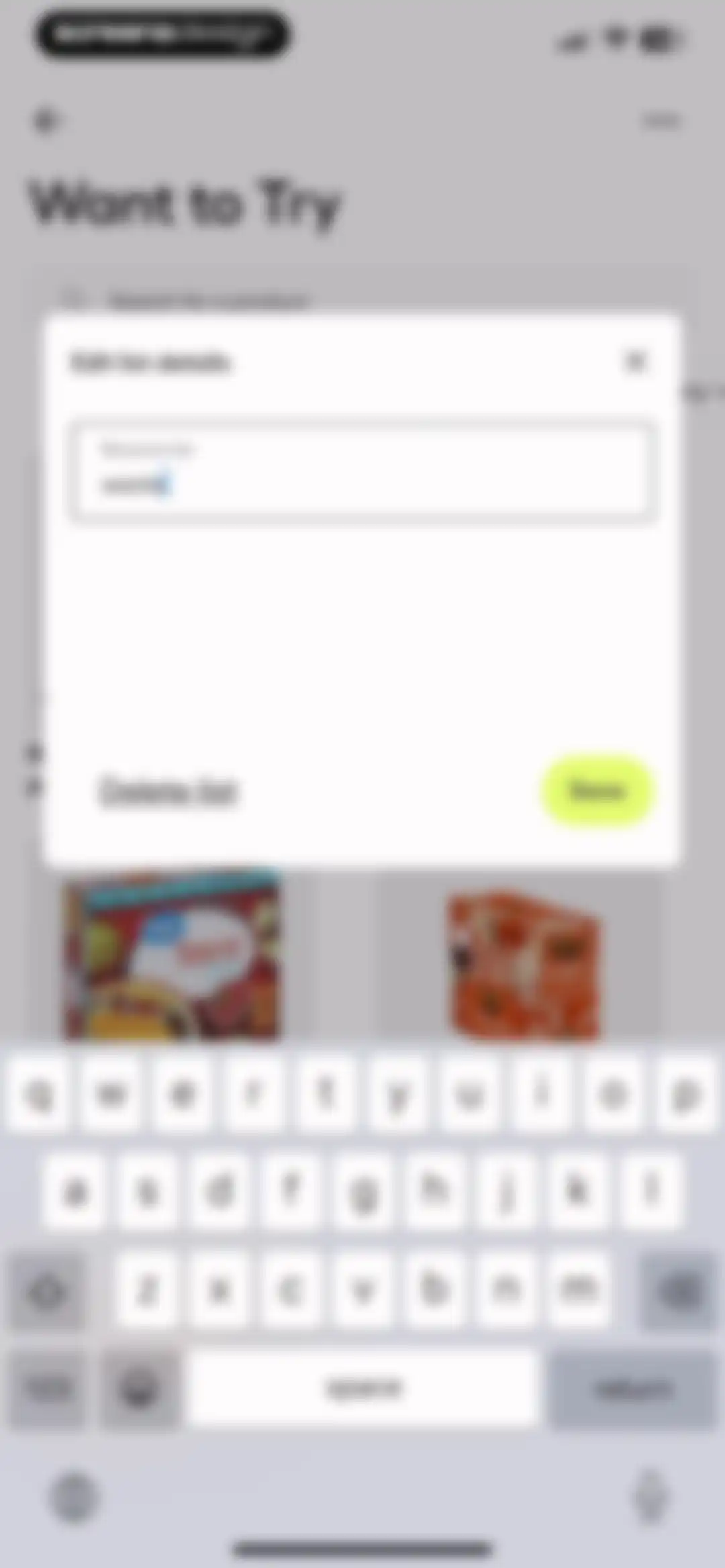 Fig: Food Scanner & Guide screen 41