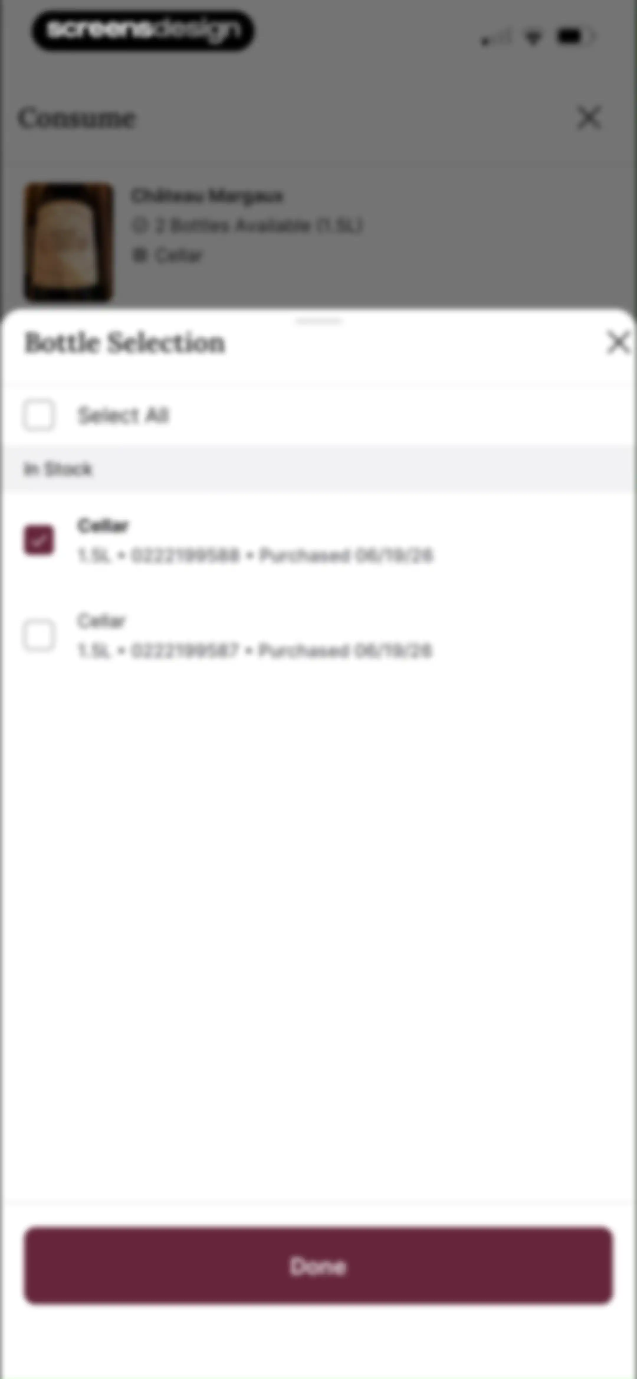 CellarTracker: #1 Wine Tracker screen 42