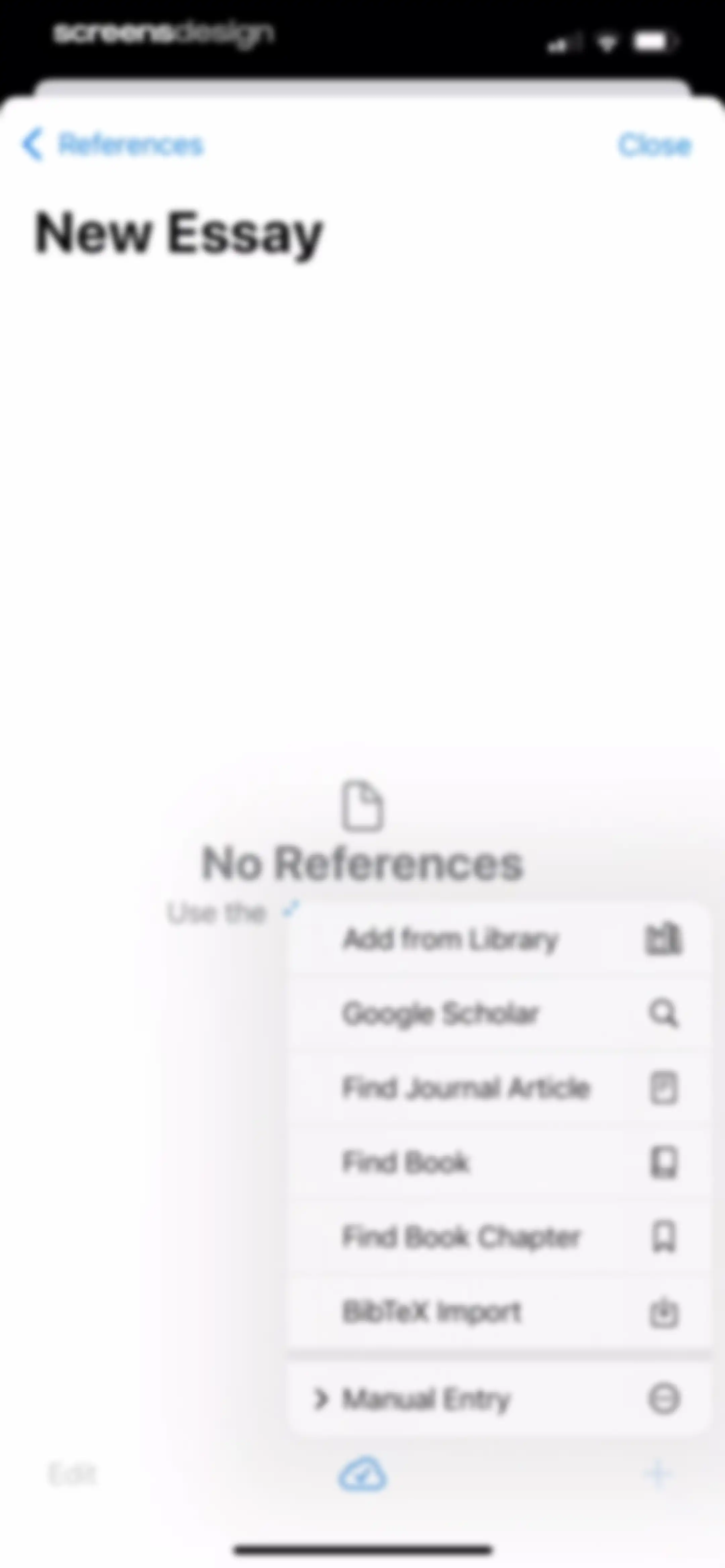 Essayist: Academic Writing App screen 18