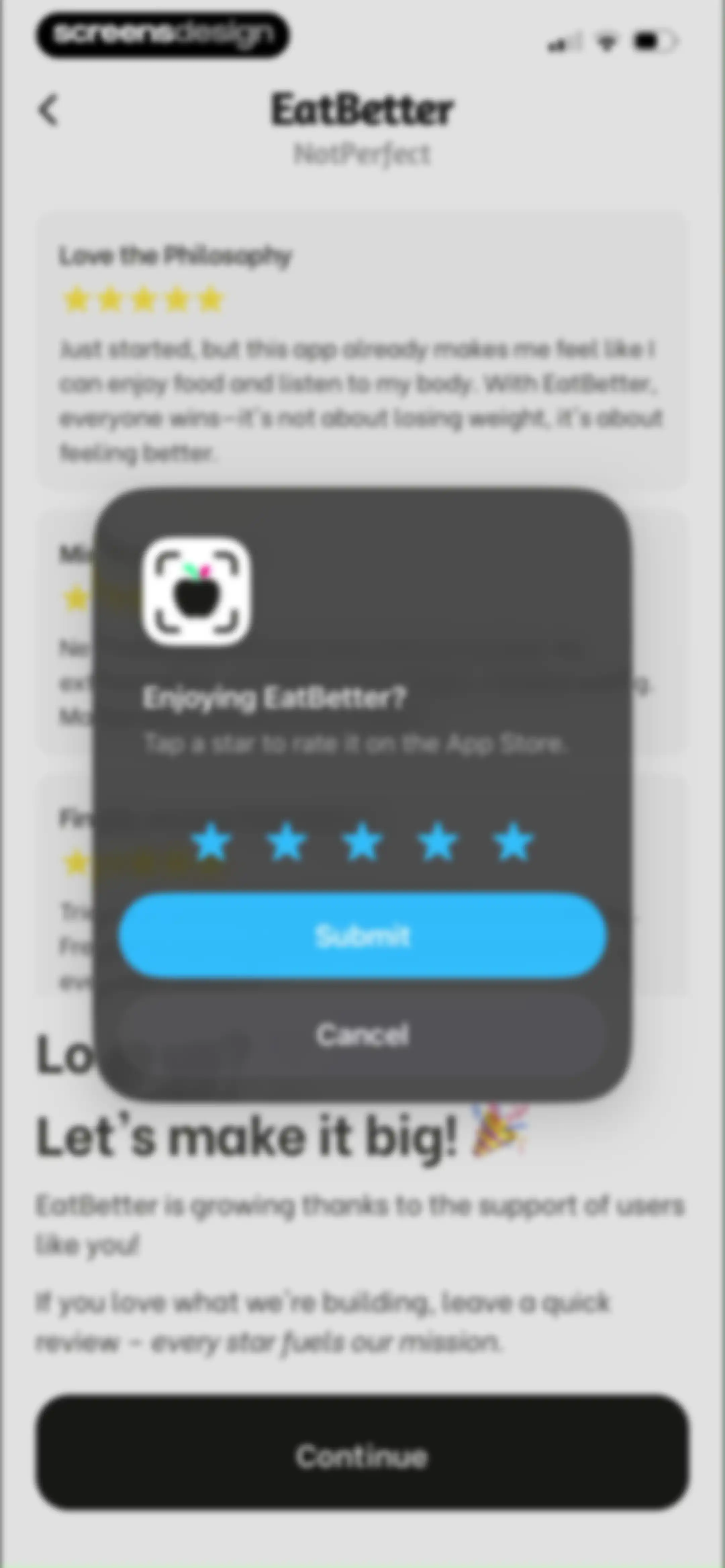 EatBetter: AI Food Journal screen 28