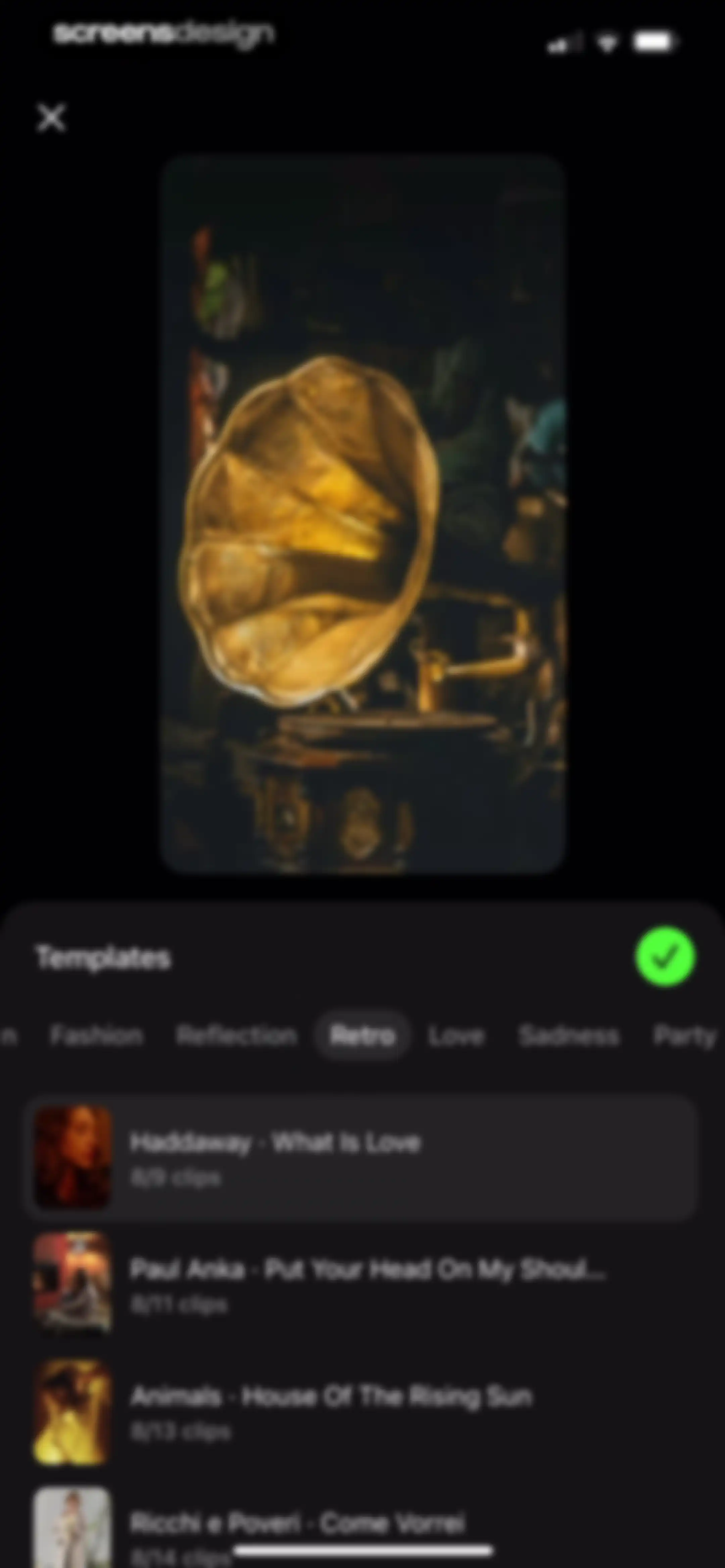 Reels Maker for Instagram BEAT screen 26