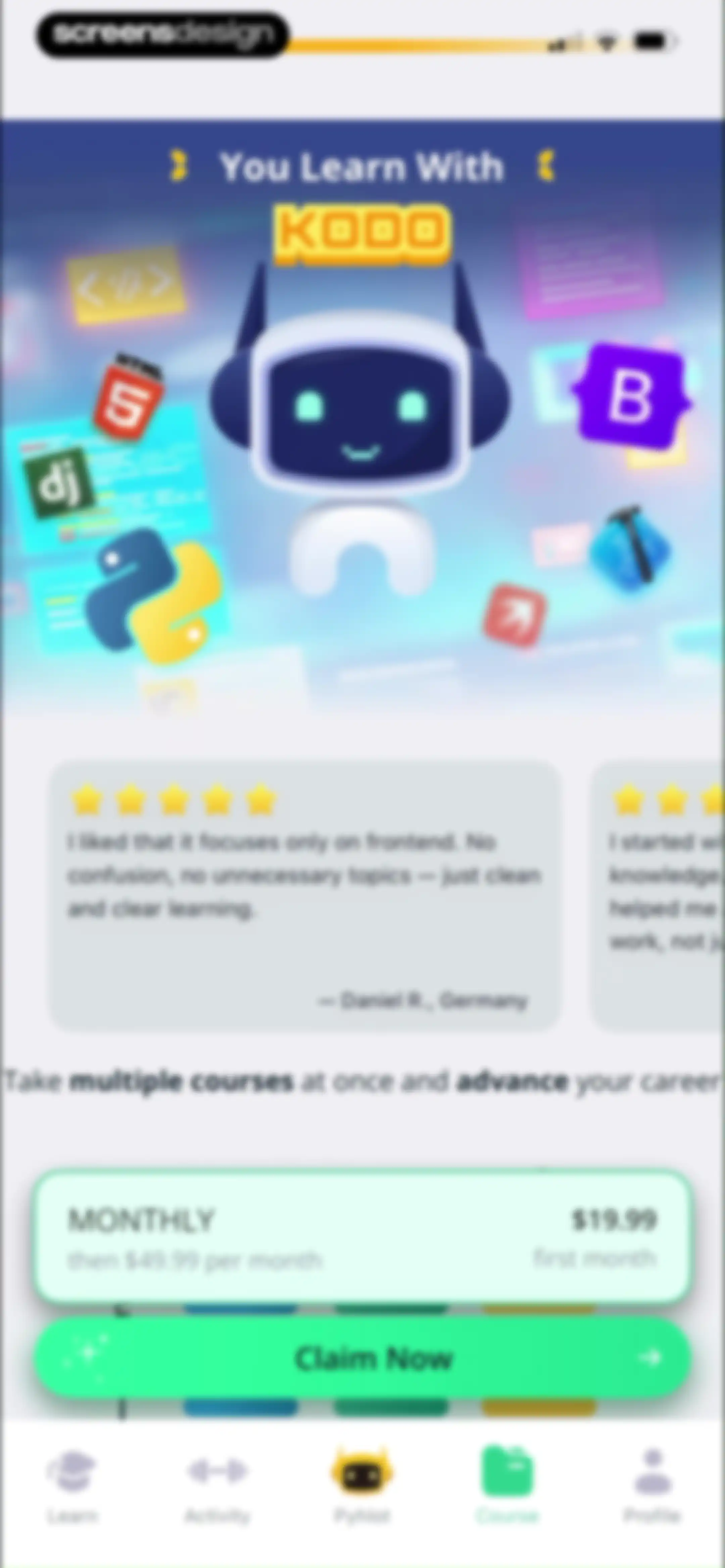 Learn Python・Coding－AI Compile screen 83