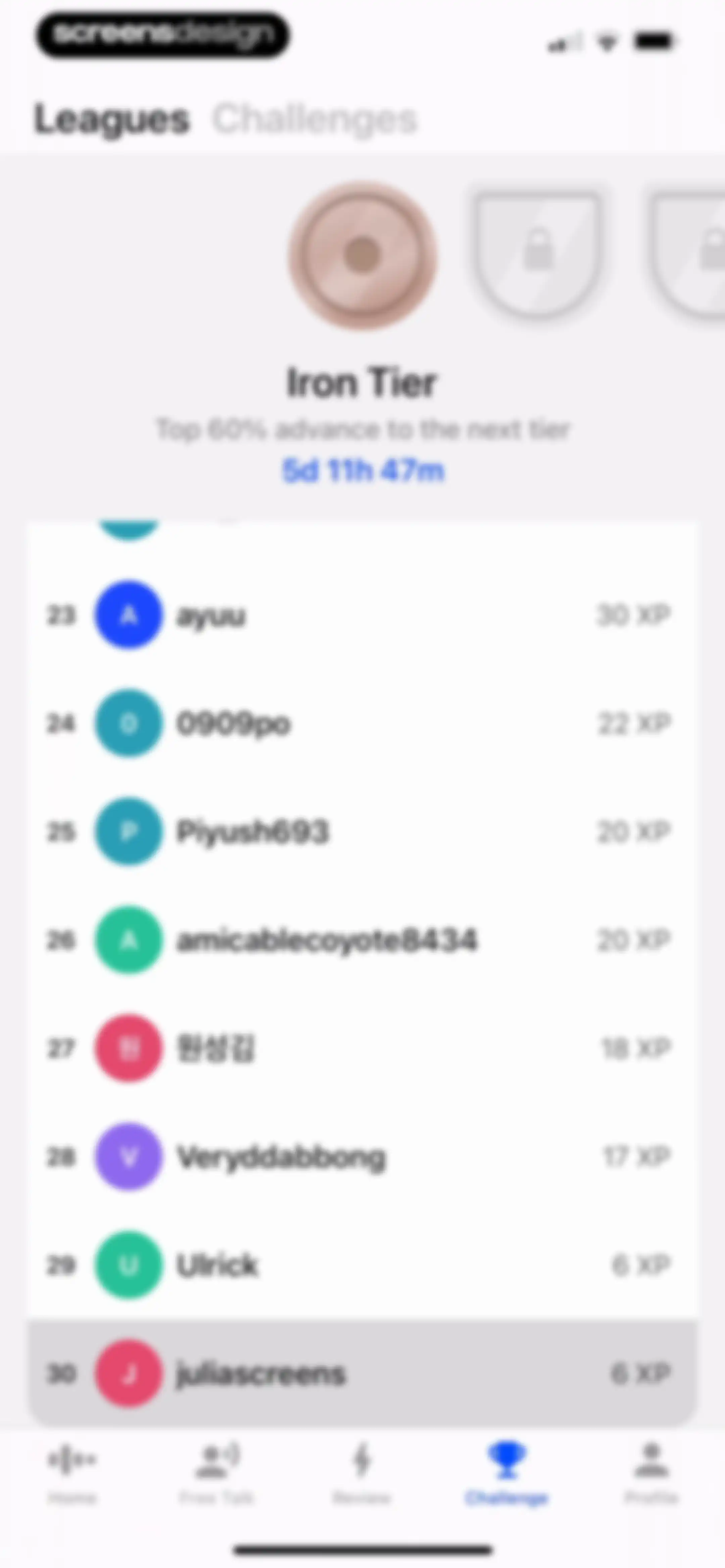 Speak: Language Learning screen 148
