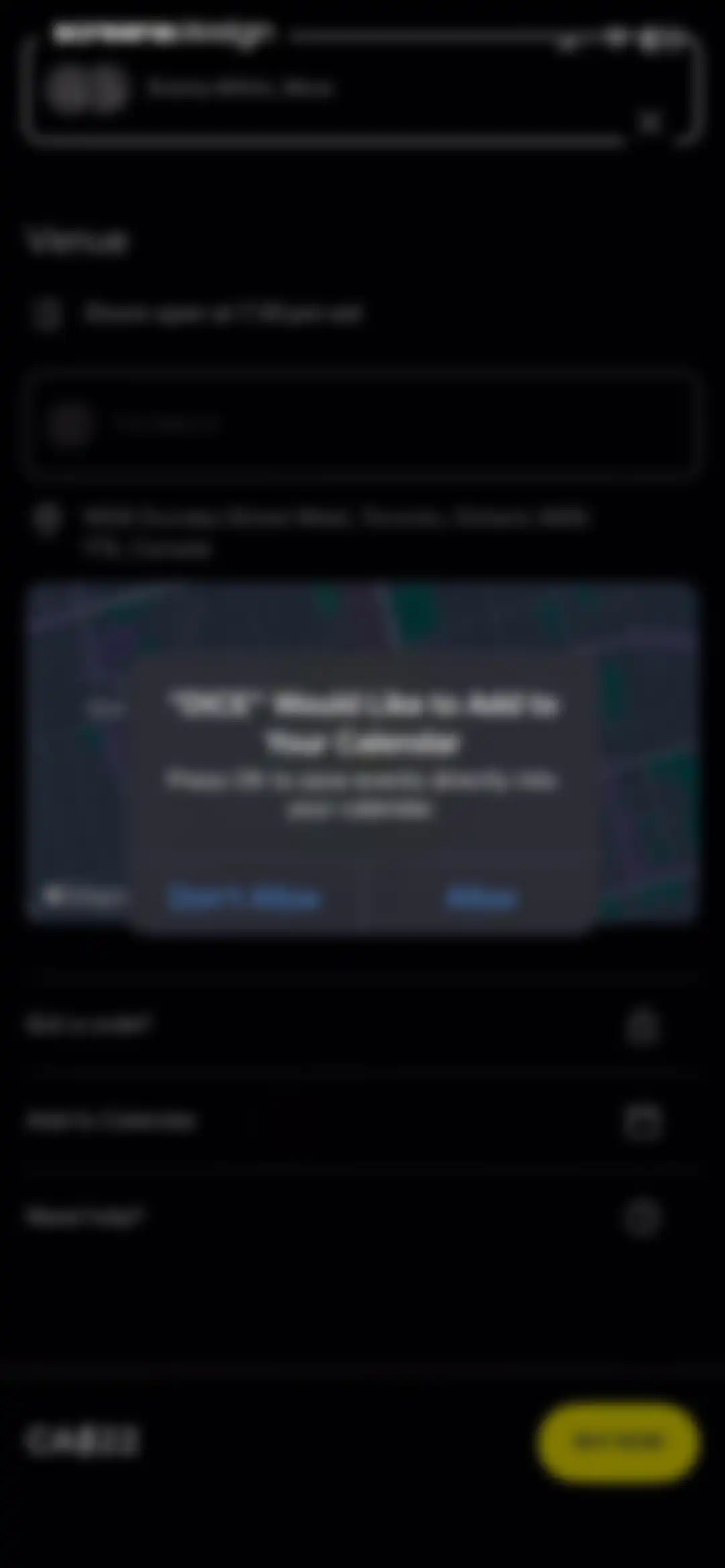 DICE: Live Shows screen 26