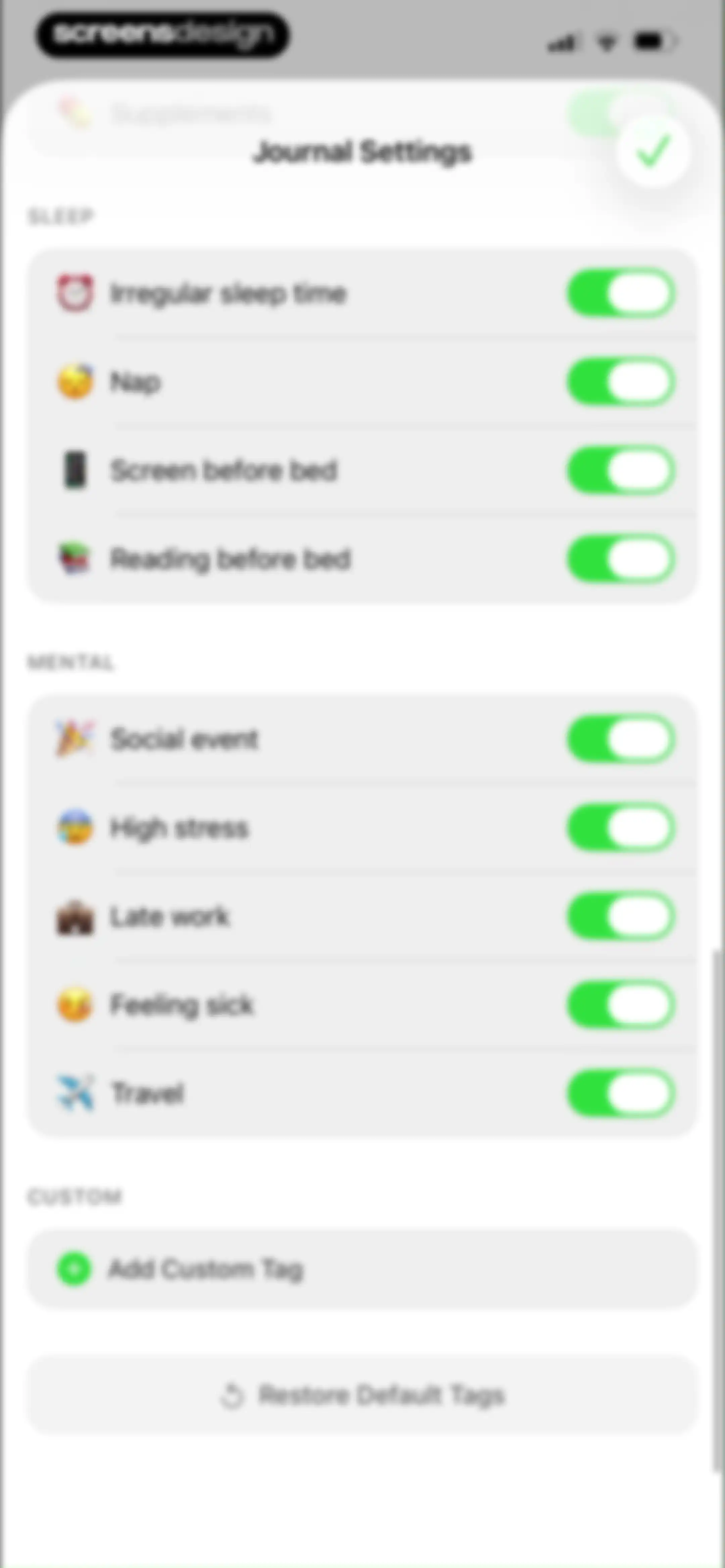 Livity: Sleep & Health Tracker screen 114