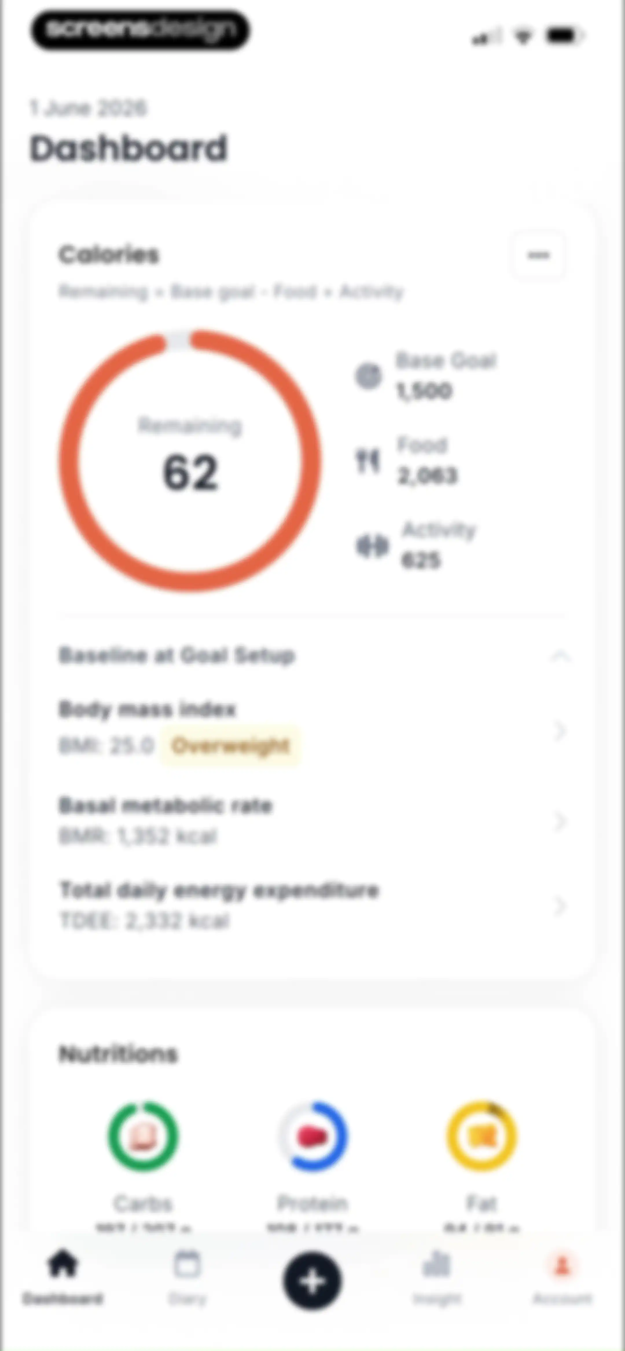 Kalguroo: AI Calorie Tracker screen 81
