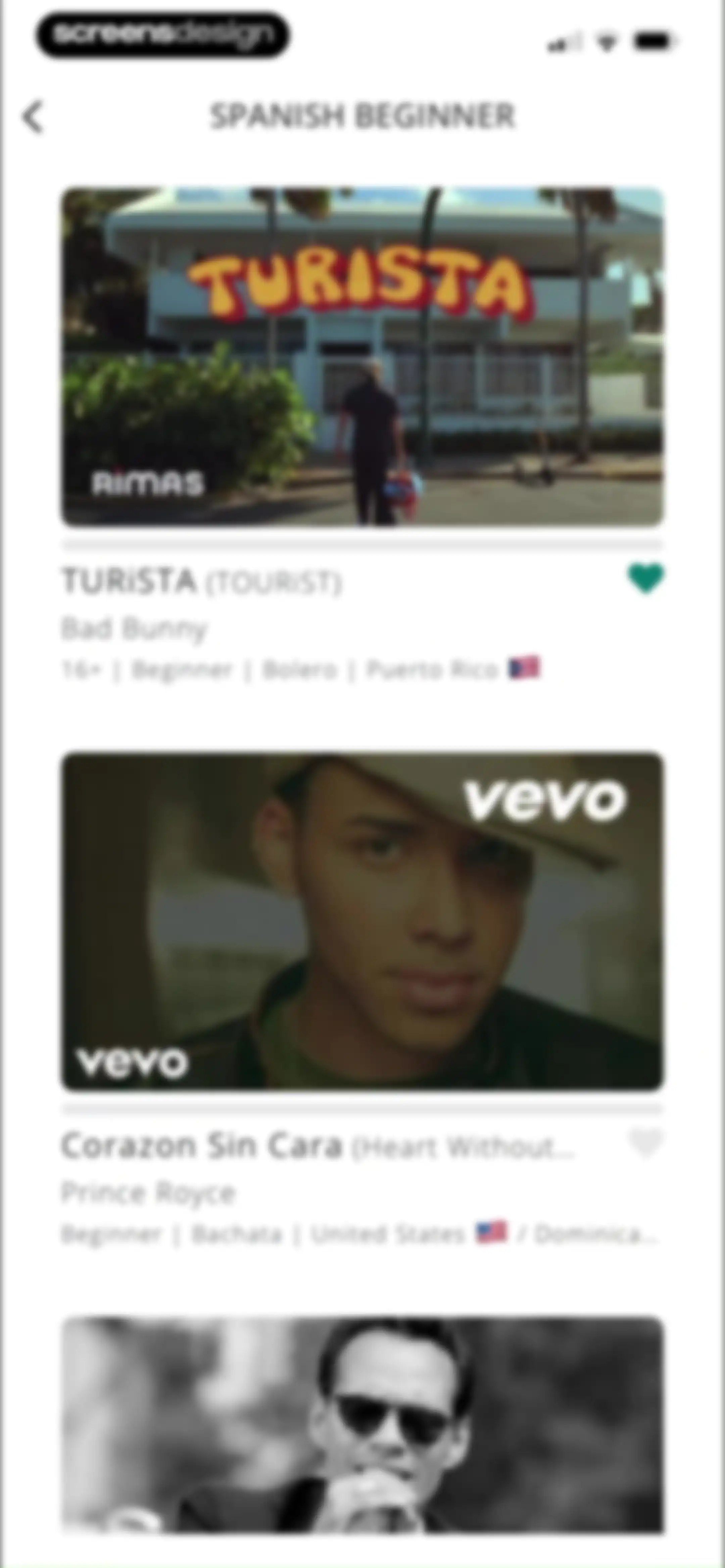 LyricFluent: Learn Languages screen 109