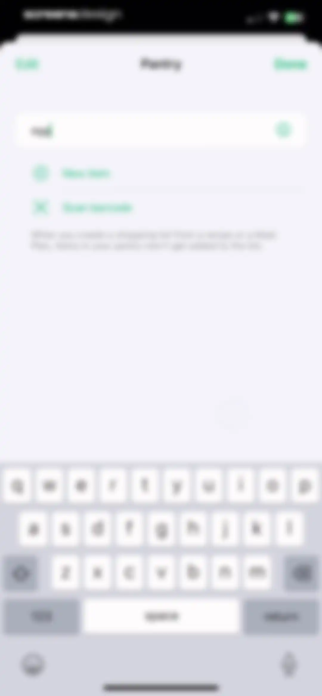 Pestle: Recipe Manager screen 40