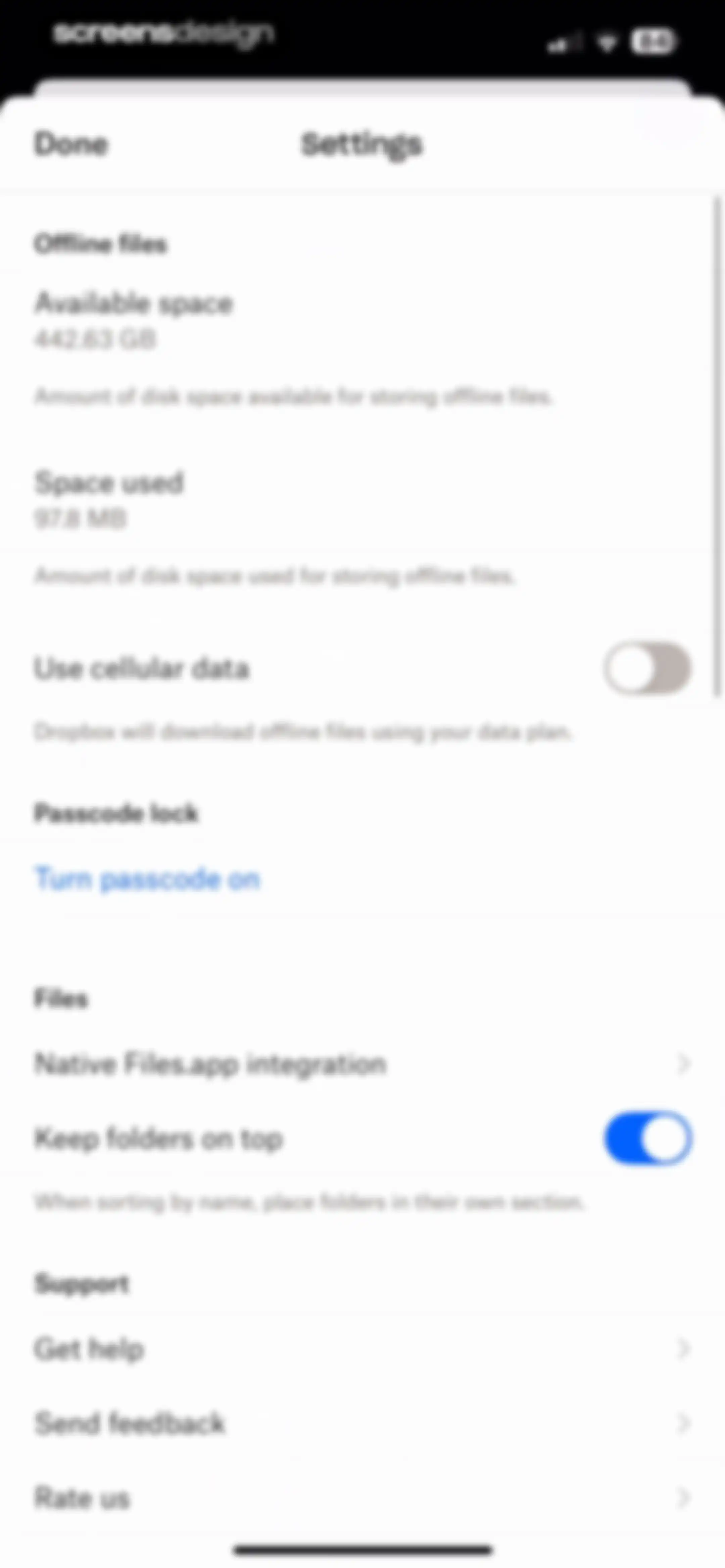 Dropbox: Cloud Storage Backup screen 141