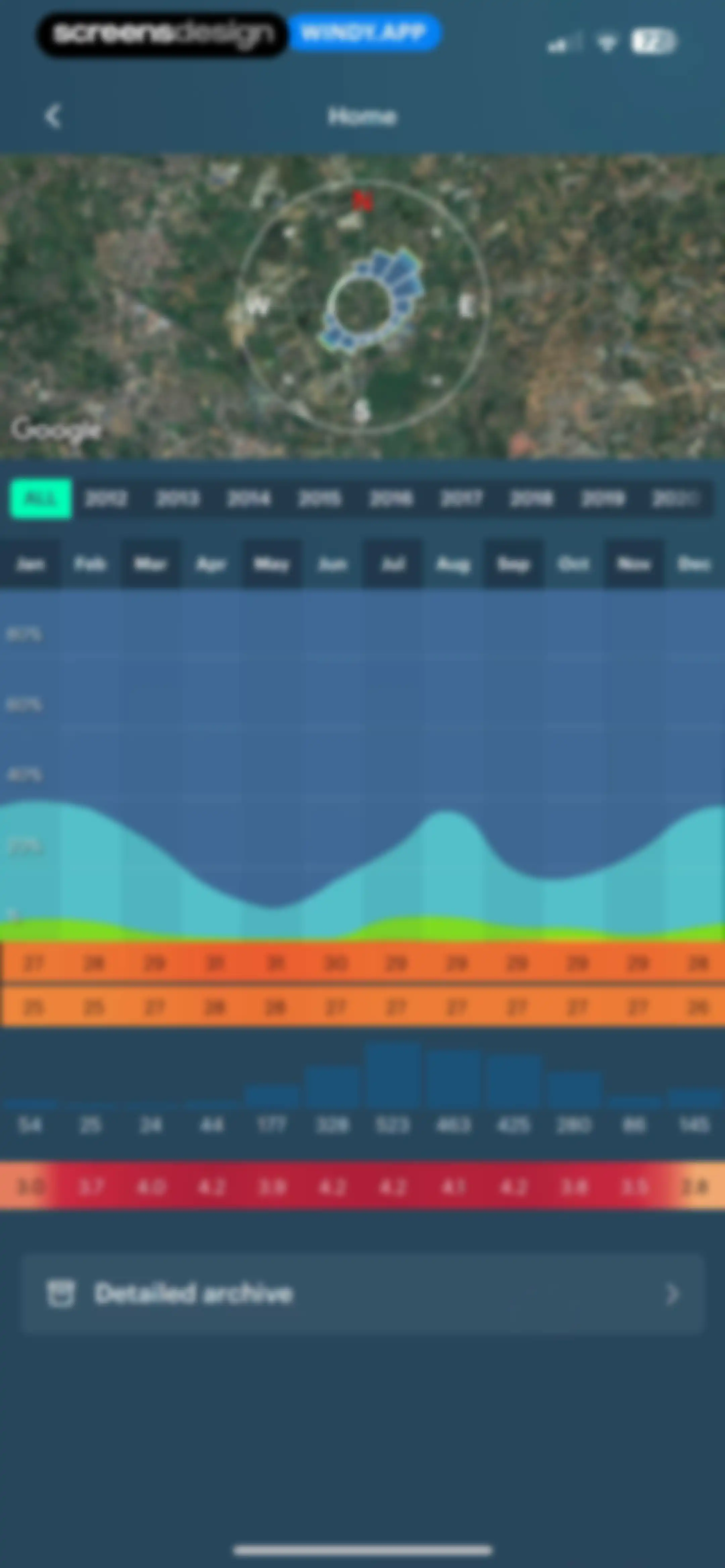 Windy.app — Wind, Tides, Radar screen 58