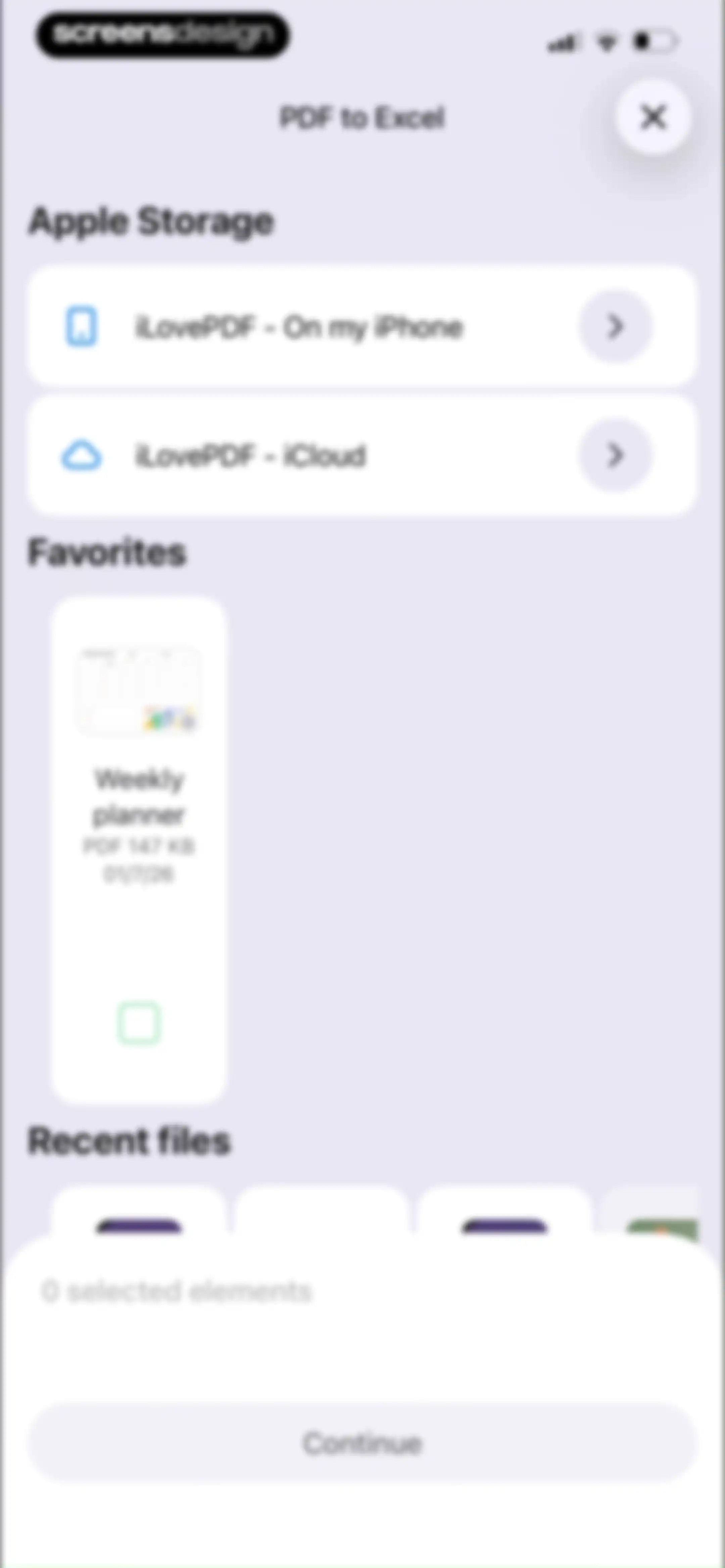 iLovePDF - PDF Editor & Scan screen 106
