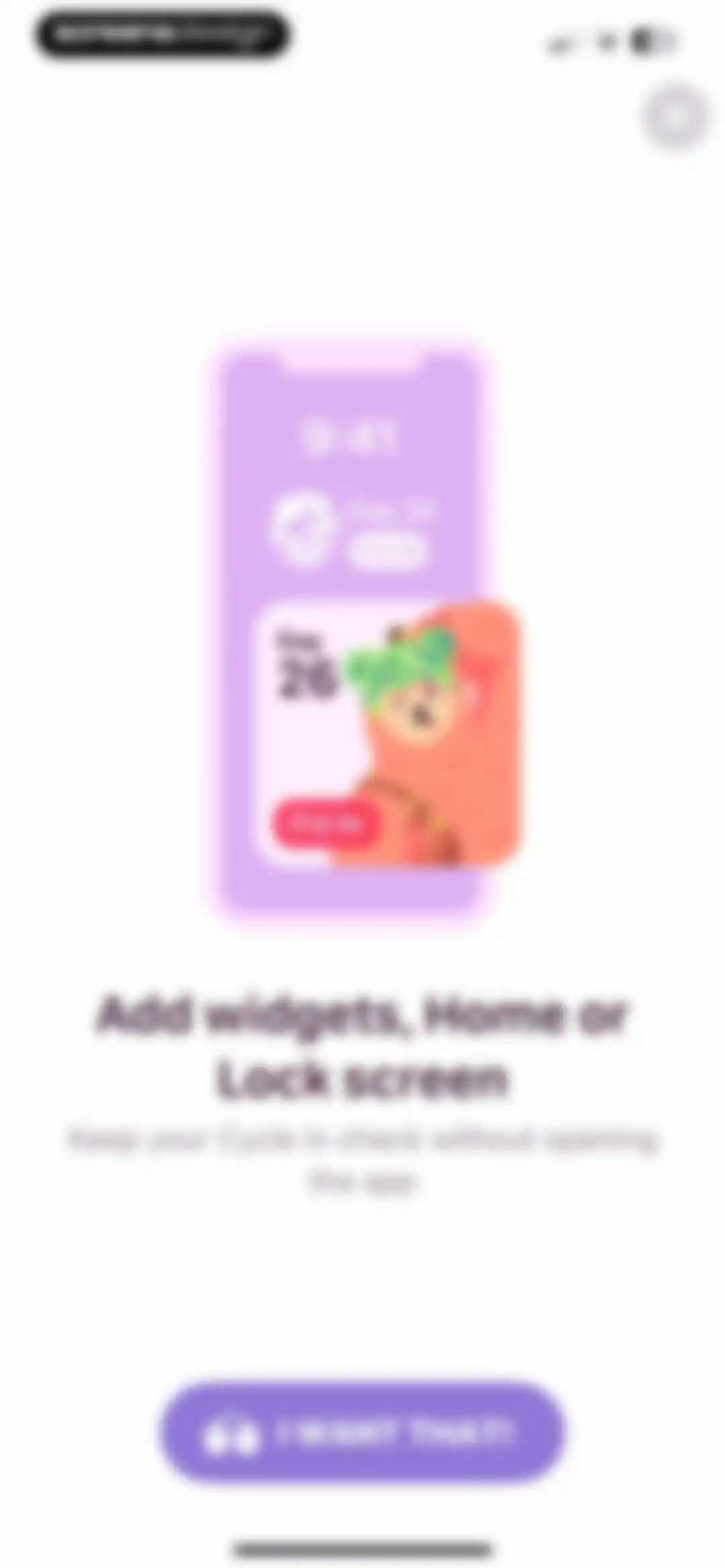 My period calendar Pinkllama screen 47