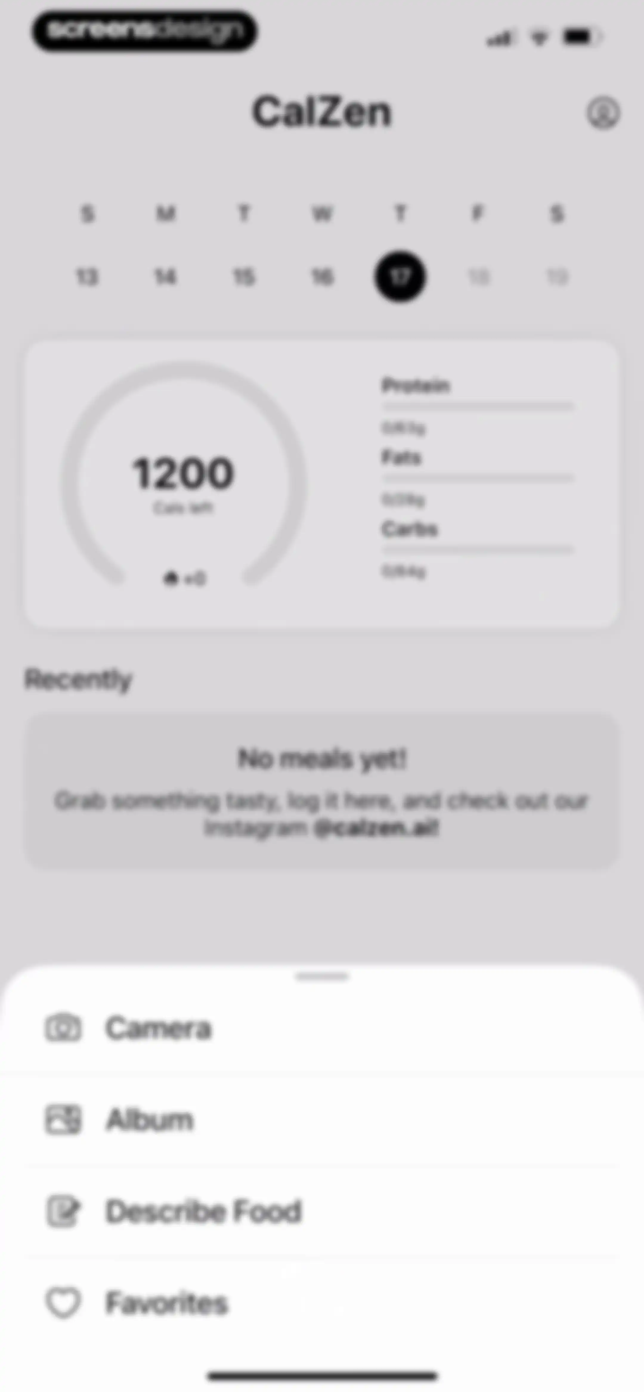 CalZen AI Food Calorie Counter screen 38