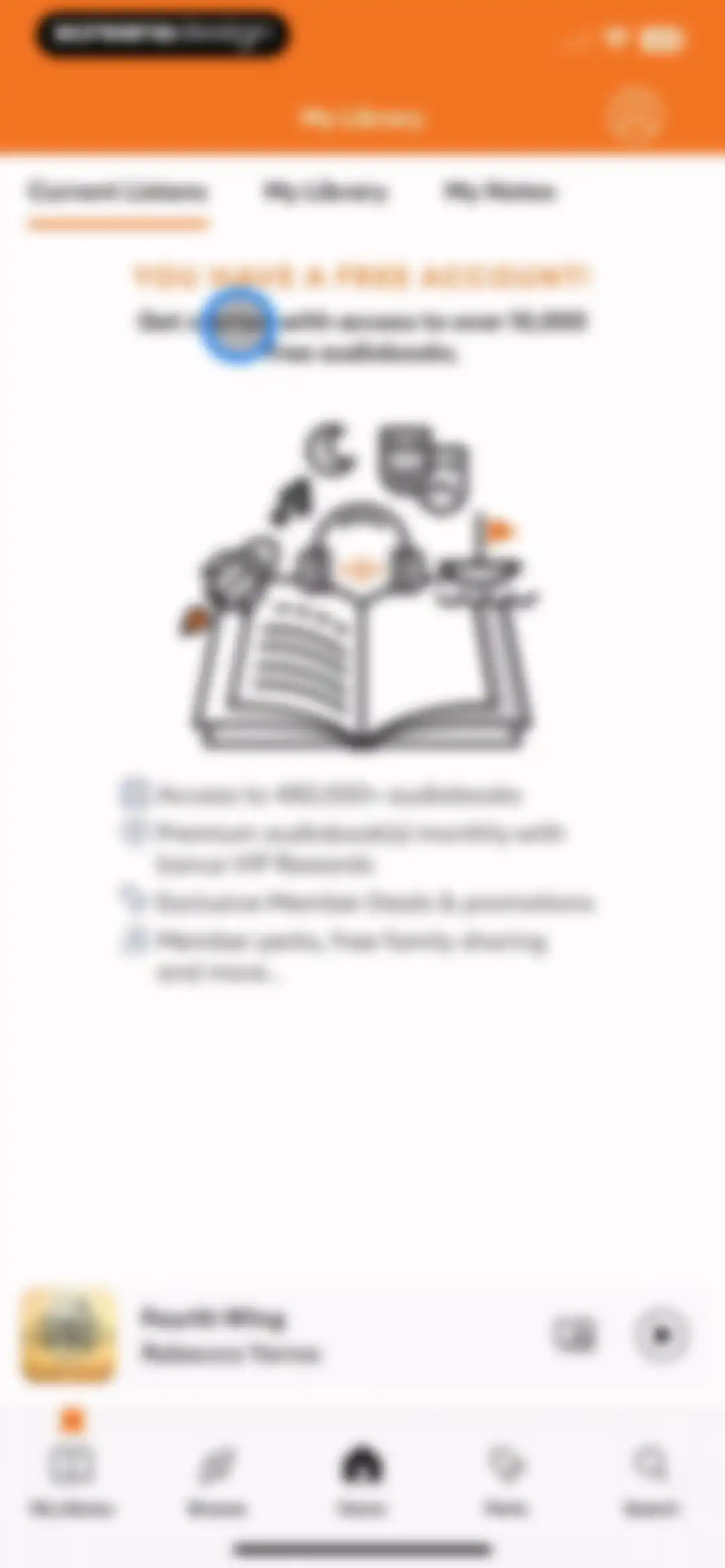 Audiobooks.com: Get audiobooks screen 33
