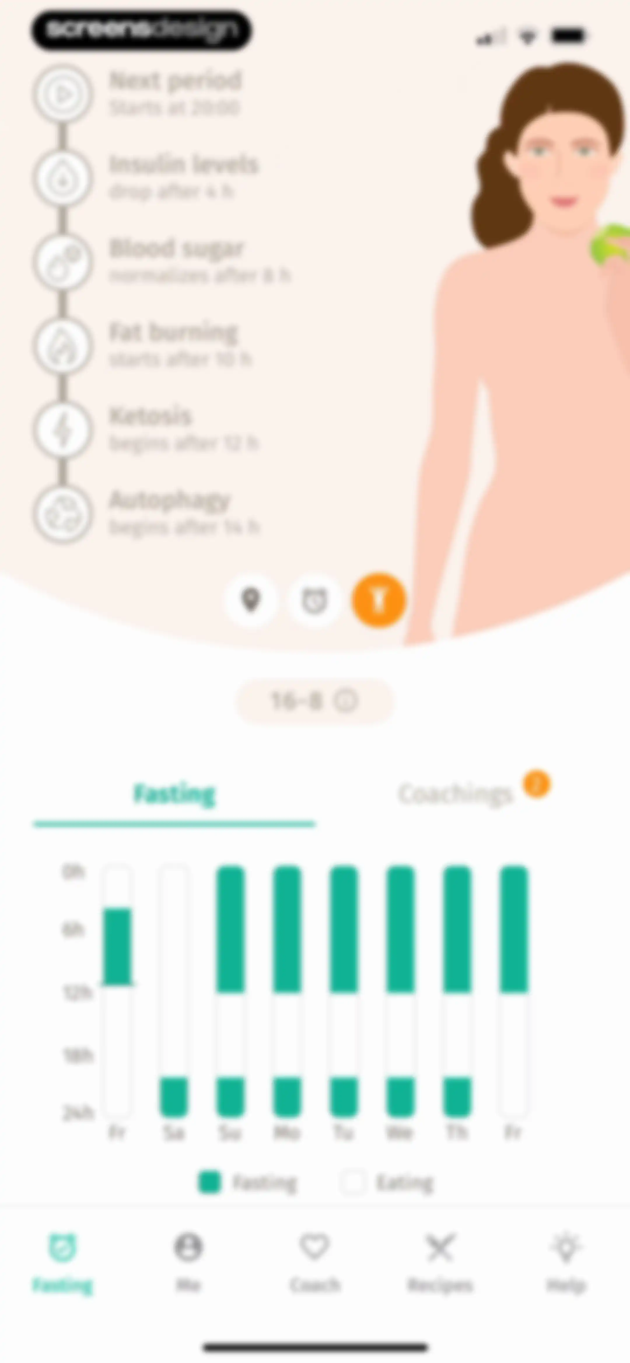 BodyFast: Intermittent Fasting screen 82
