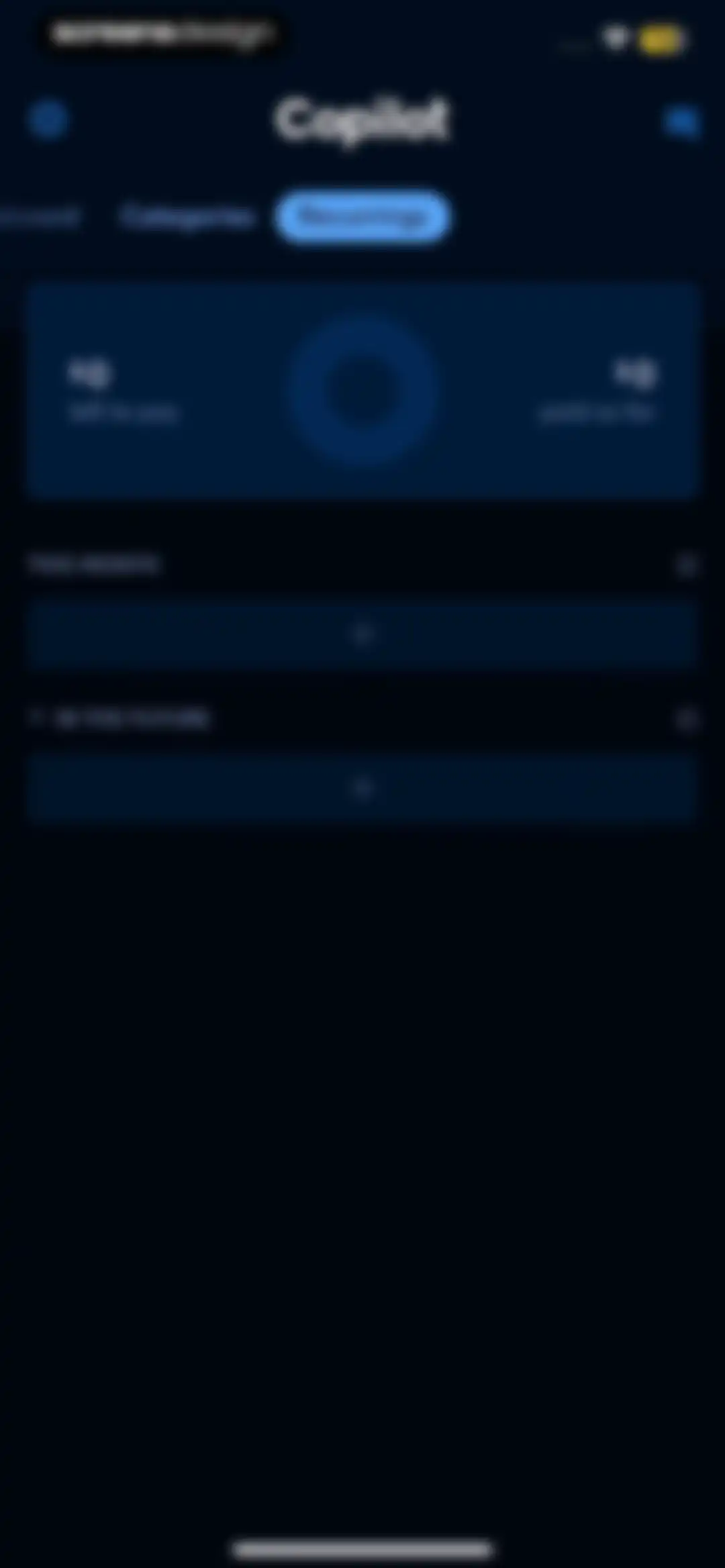 Copilot: Track & Budget Money screen 70