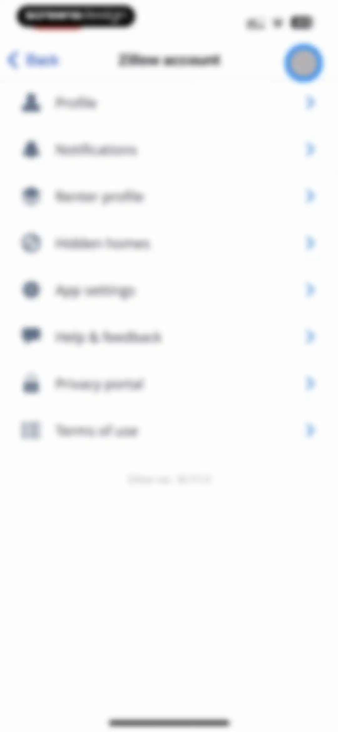 Zillow Real Estate & Rentals screen 184