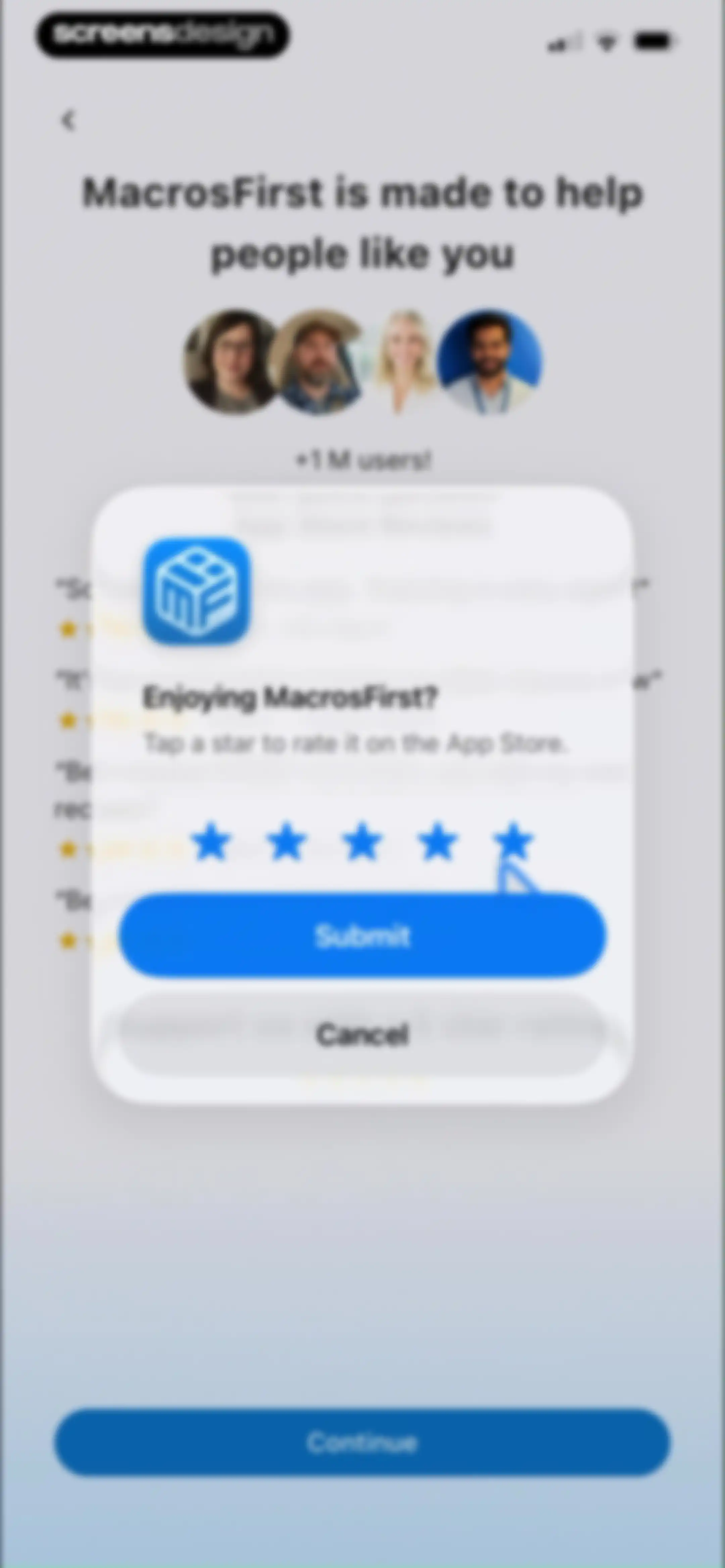 MacrosFirst - Macro Tracker screen 27