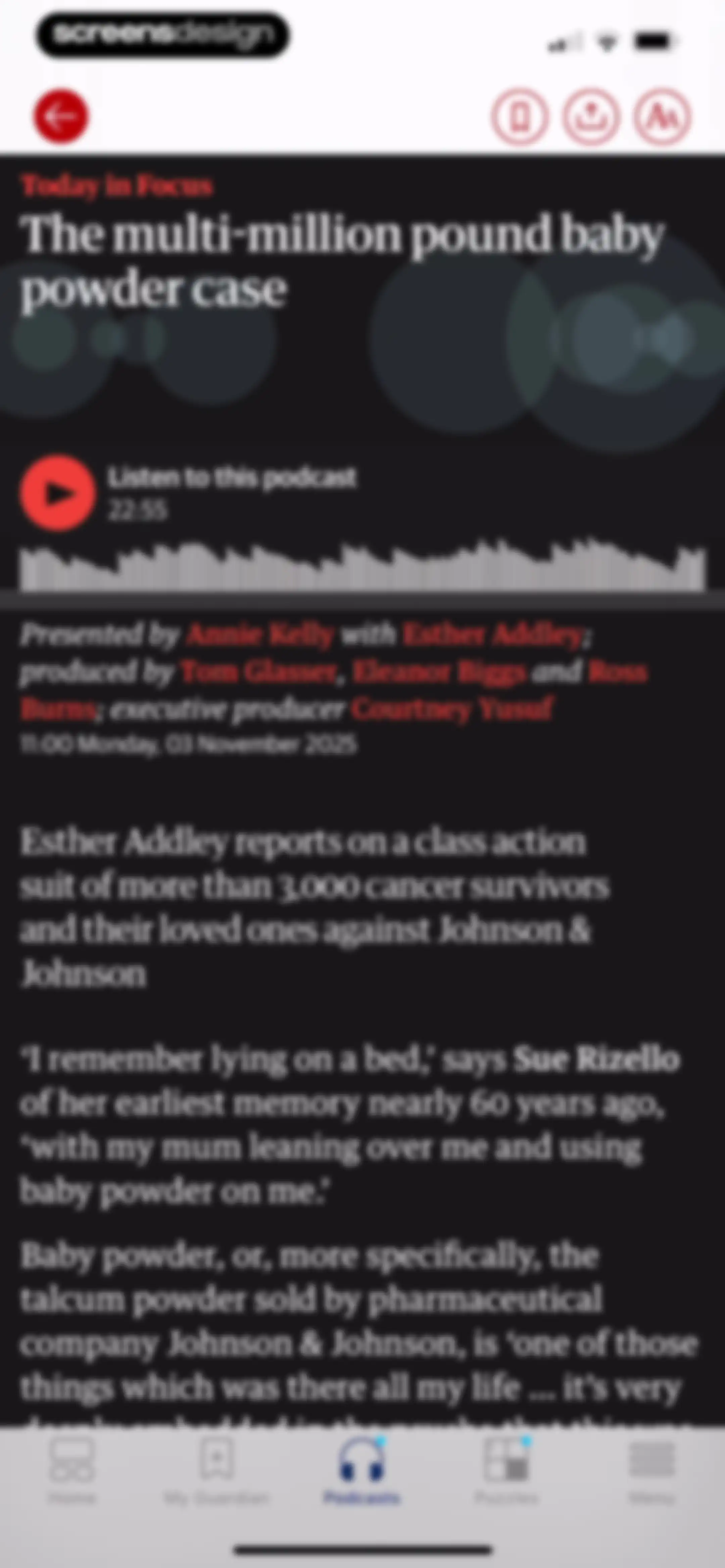 The Guardian - US & World News screen 72