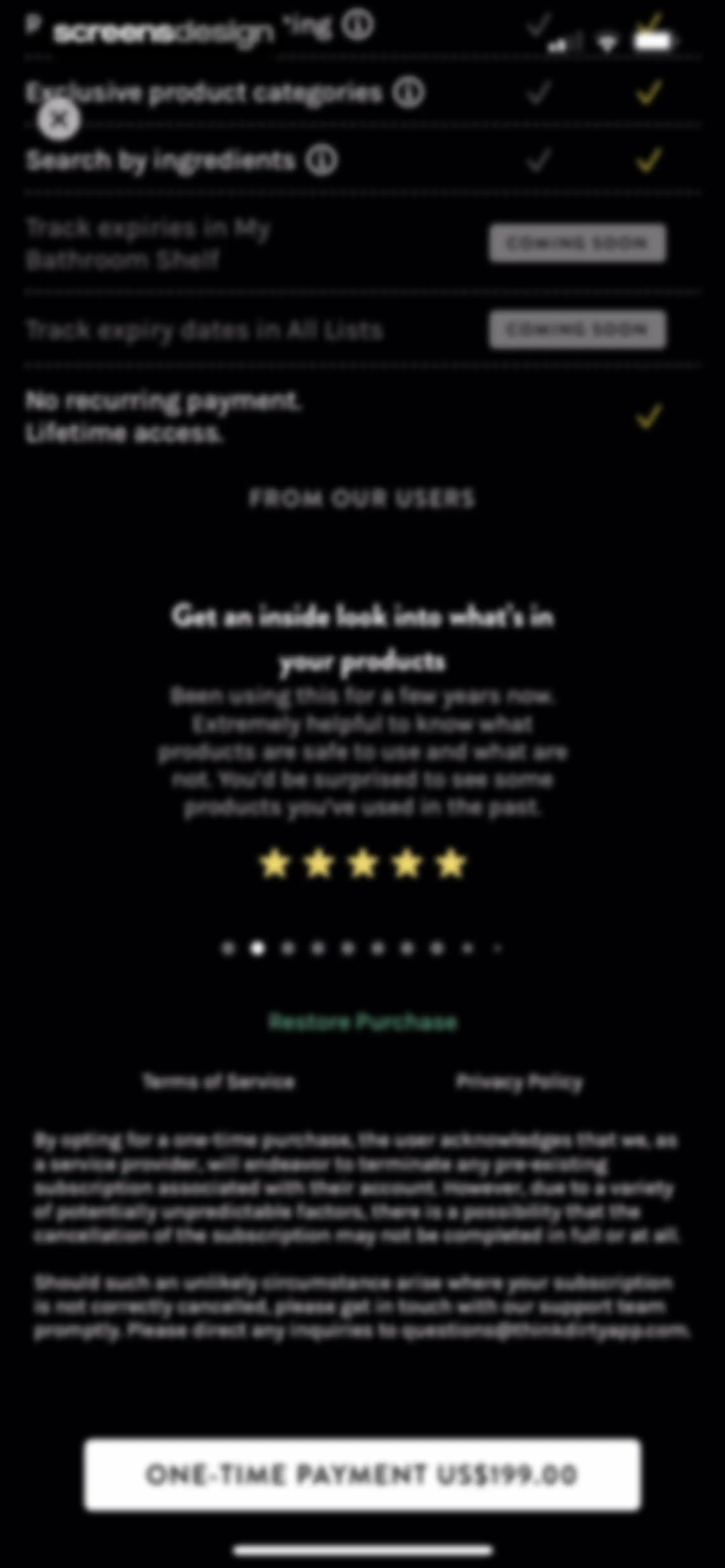 Think Dirty – Shop Clean screen 18