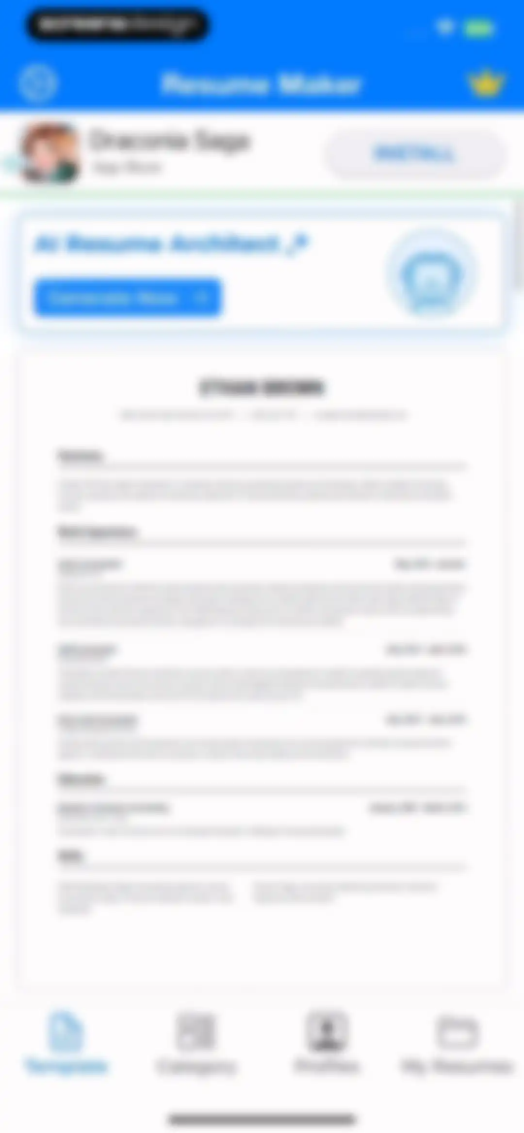 AI Resume Creator: CV Builder screen 6