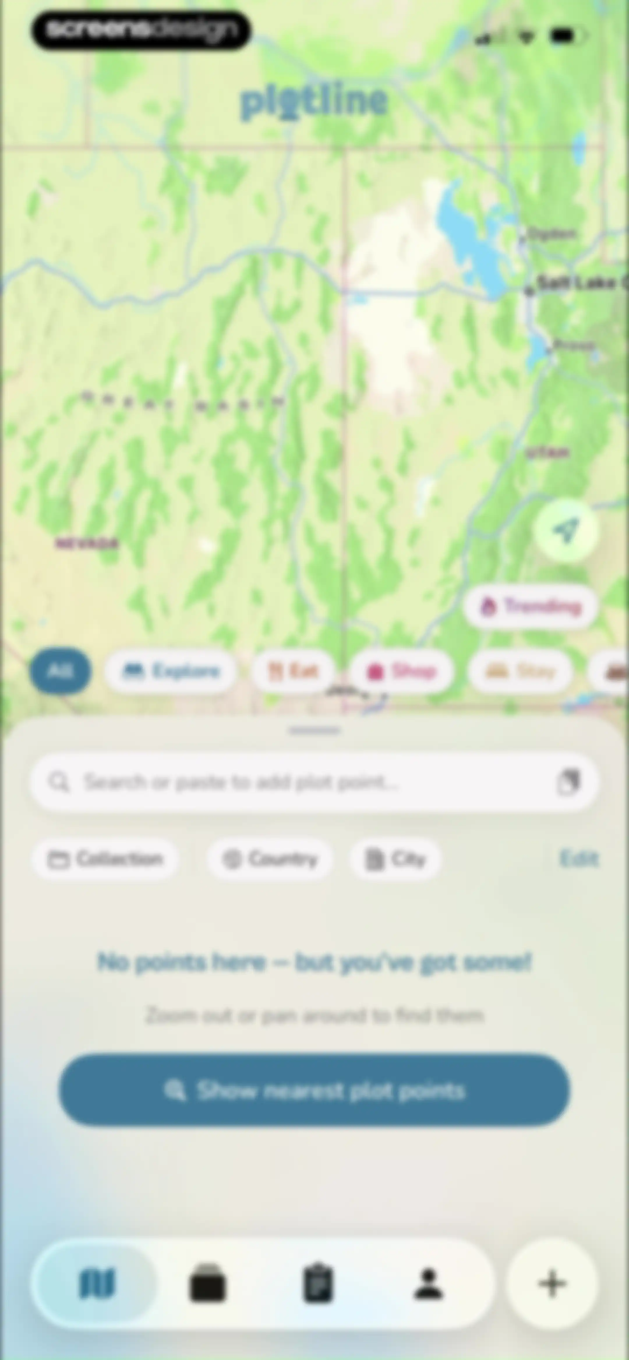 Plotline: Travel Map & Planner screen 49