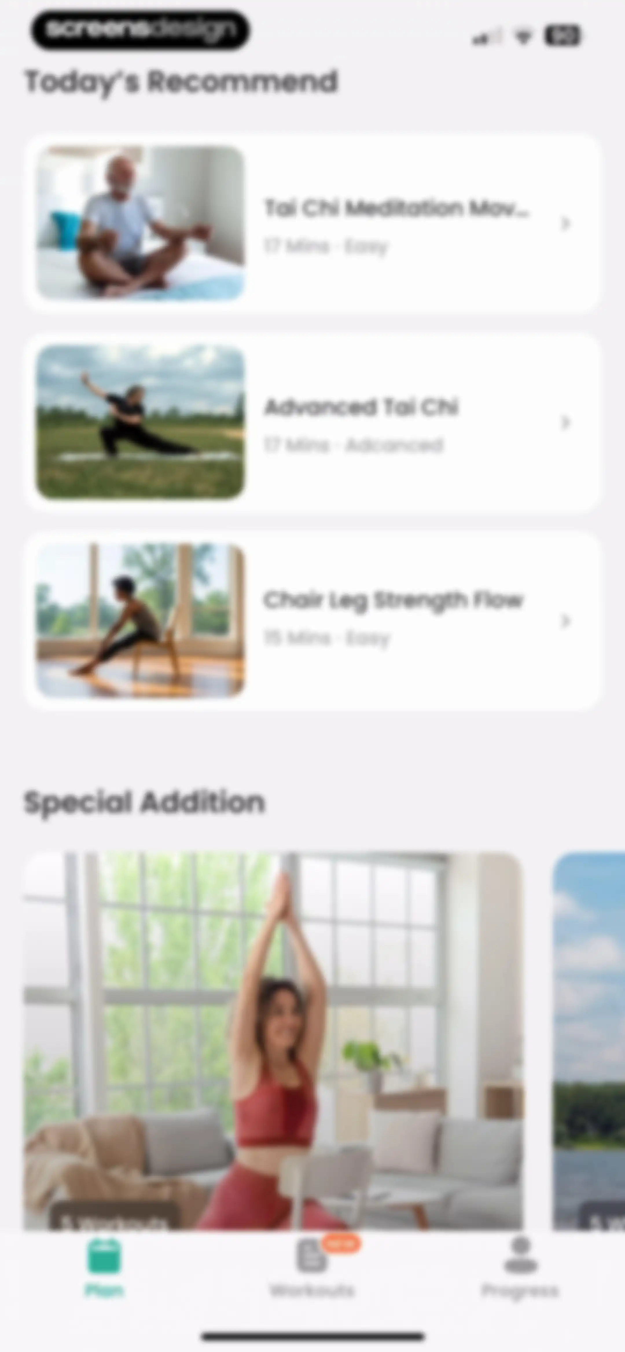 Workout for Seniors: SeniorFit screen 100
