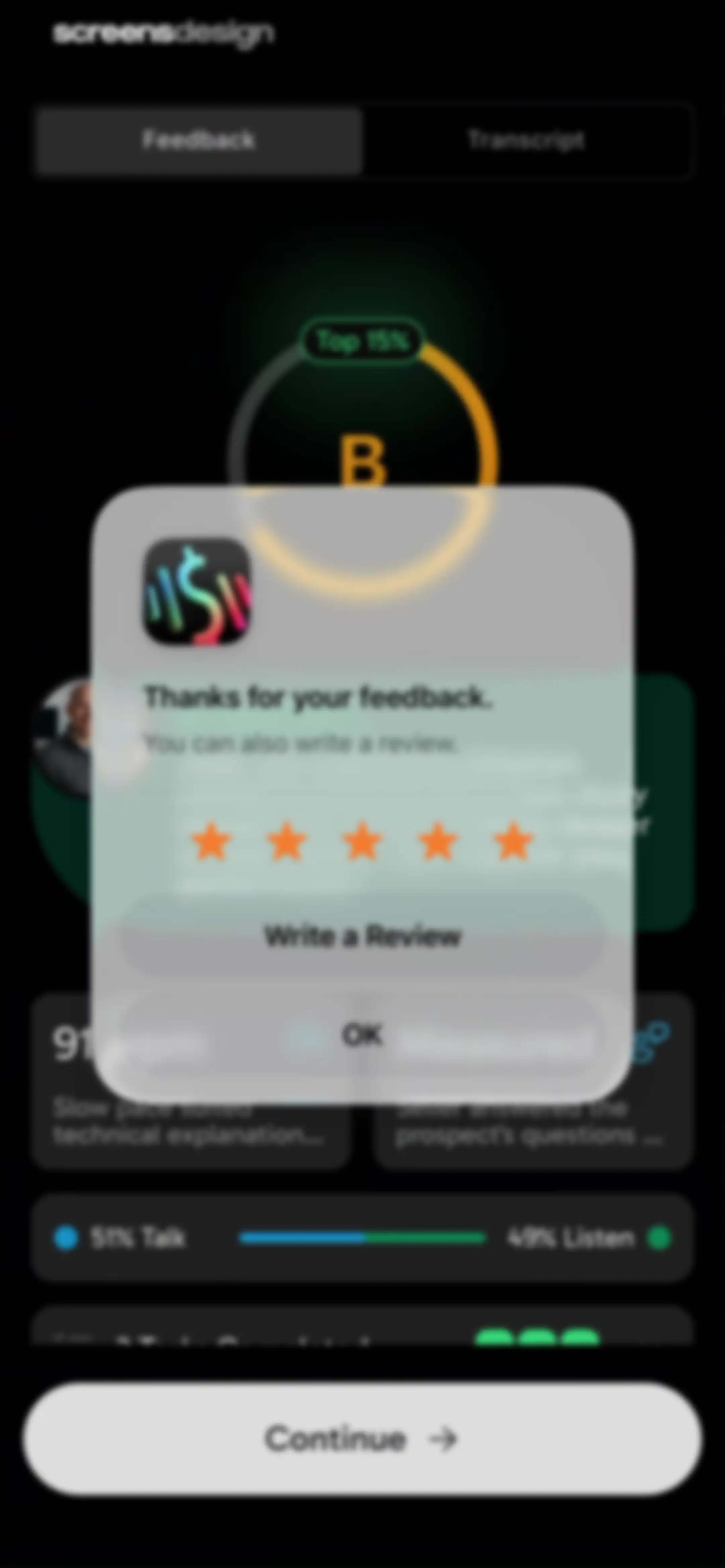 CloserCoach - AI Sales Trainer screen 61