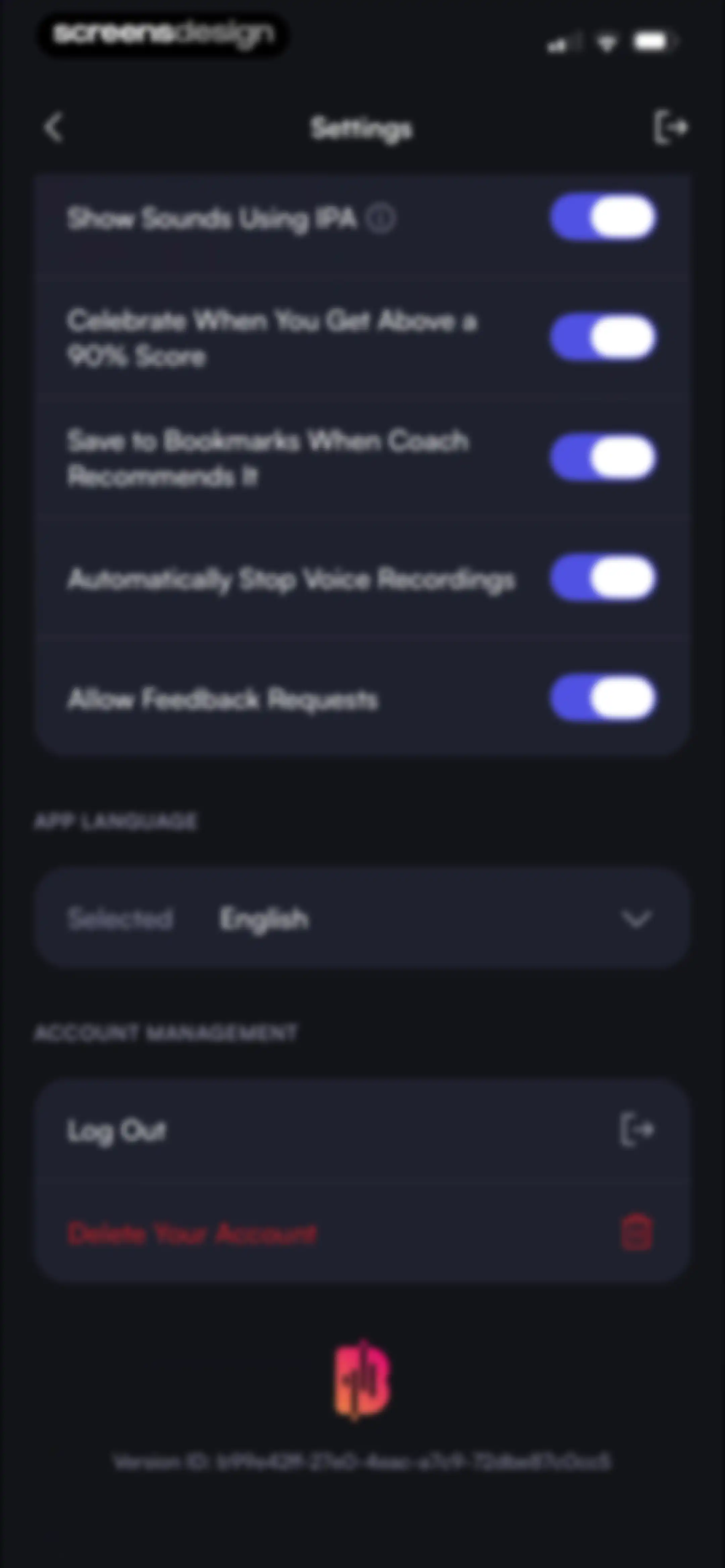 BoldVoice: Accent Training screen 171