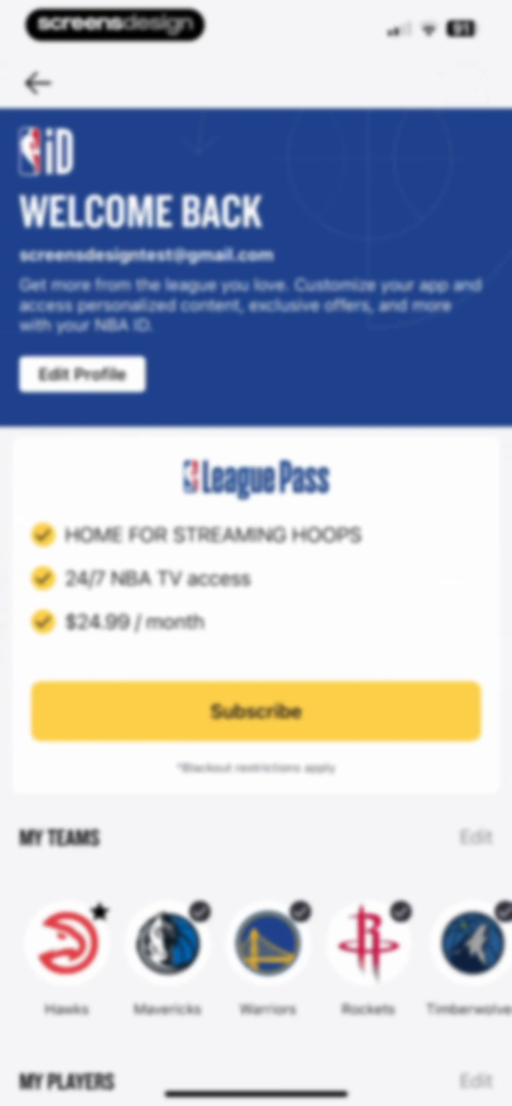 NBA: Live Games & Scores screen 101