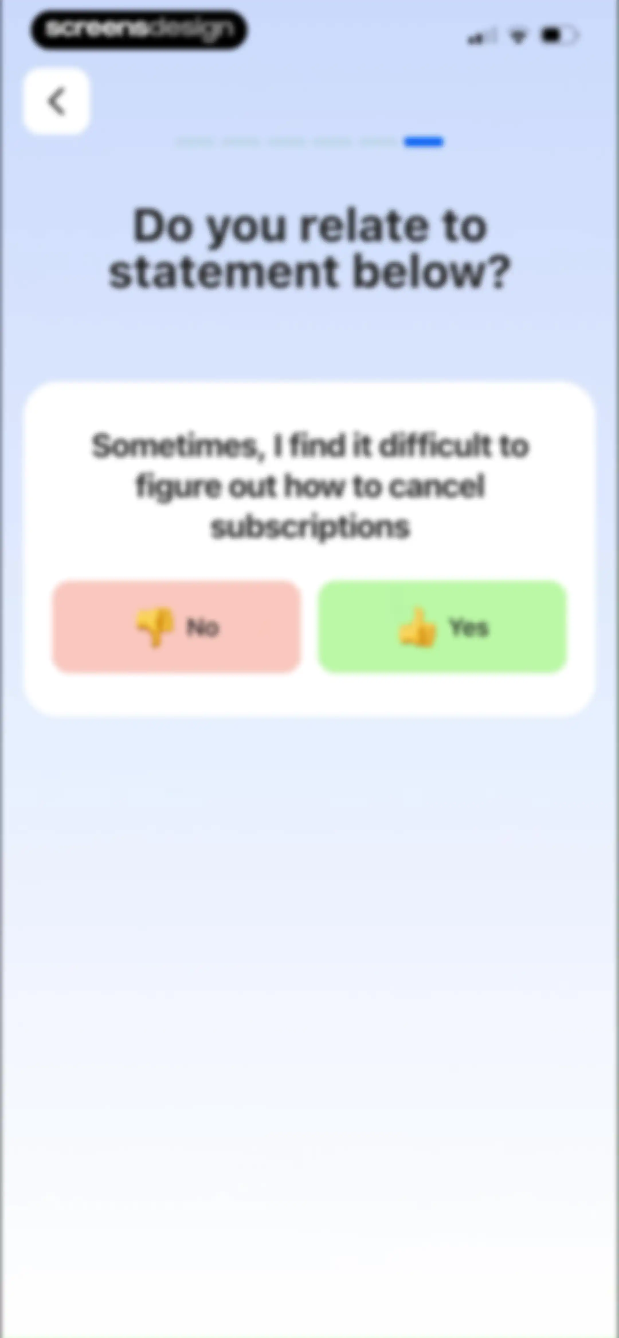 Feenko: Cancel Subscription screen 14