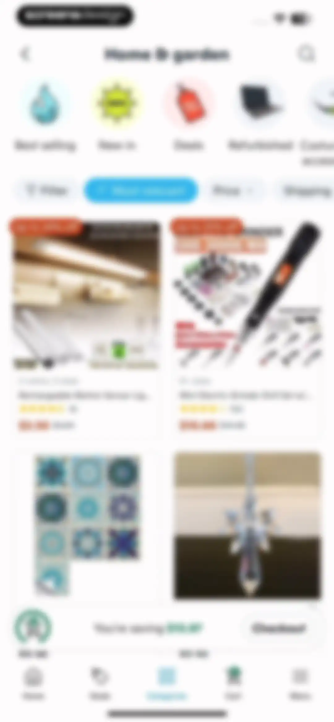 Wish: Shop and Save screen 101