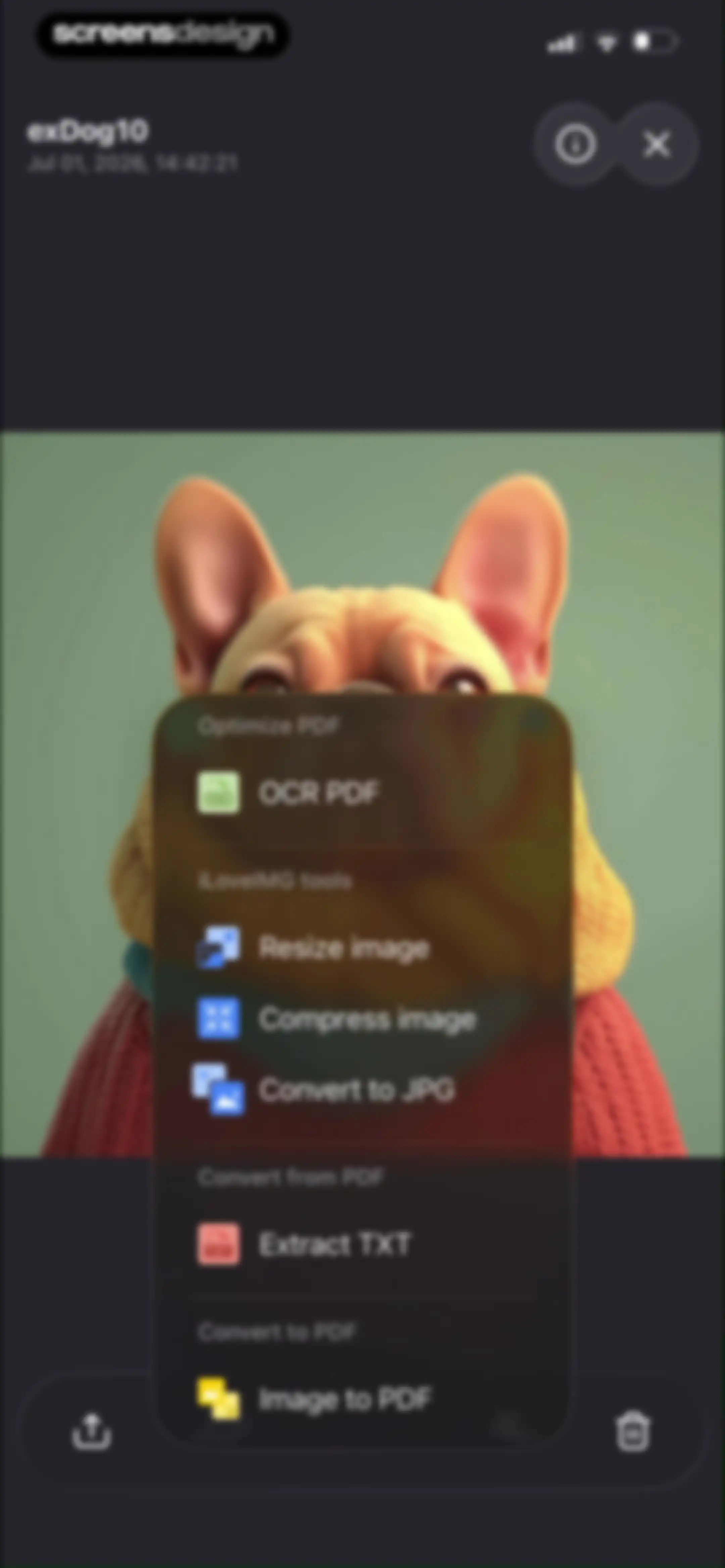 iLovePDF - PDF Editor & Scan screen 100