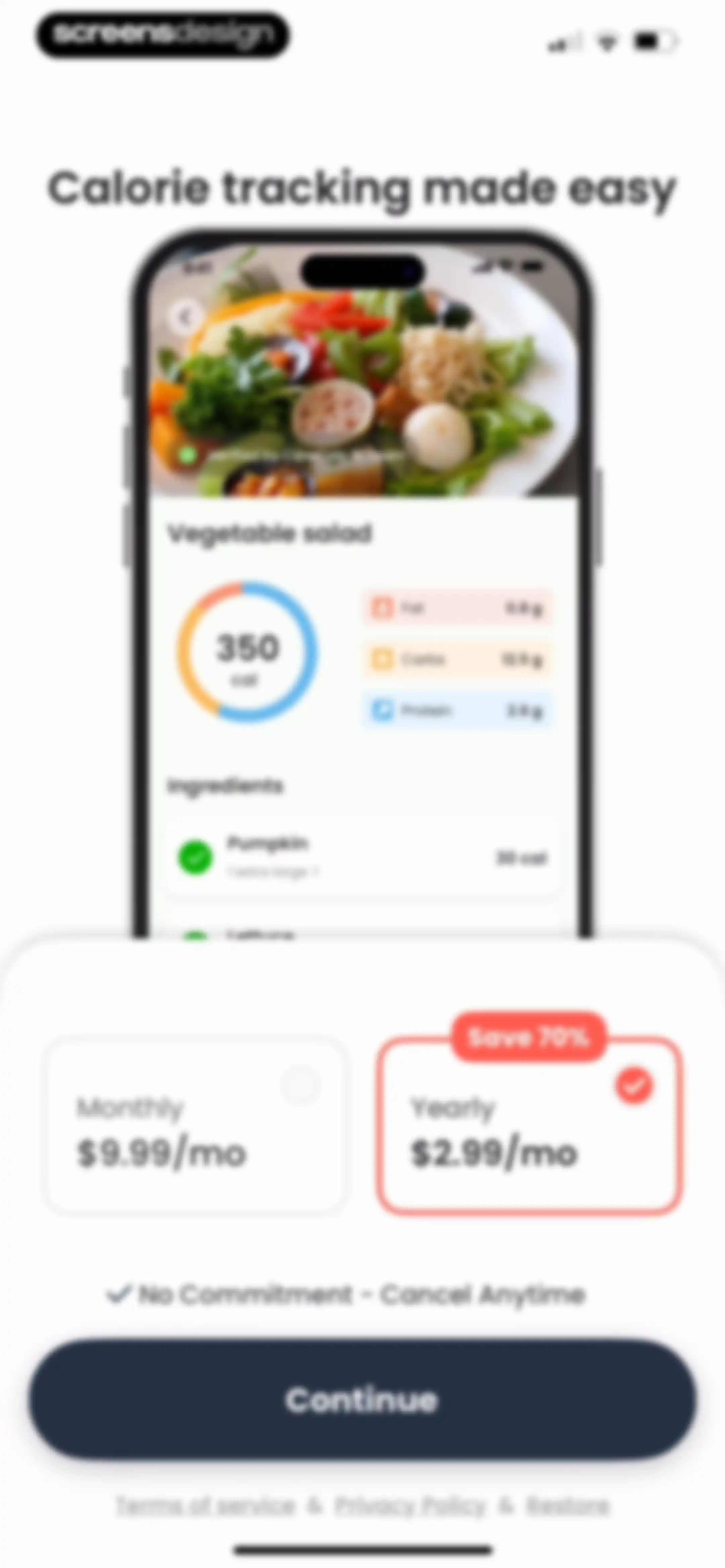 CaloCare: AI Calorie Counter screen 24