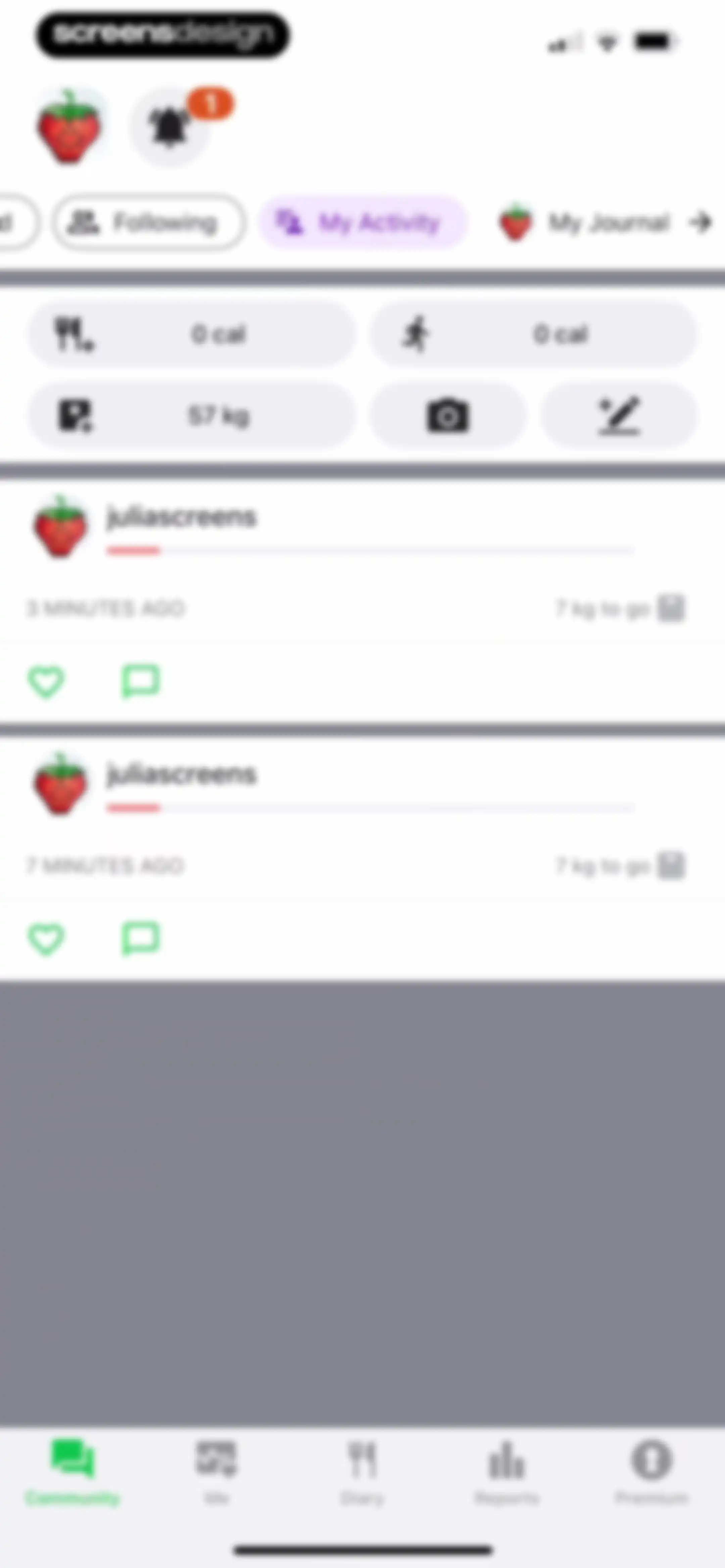 Calorie Counter by fatsecret screen 96