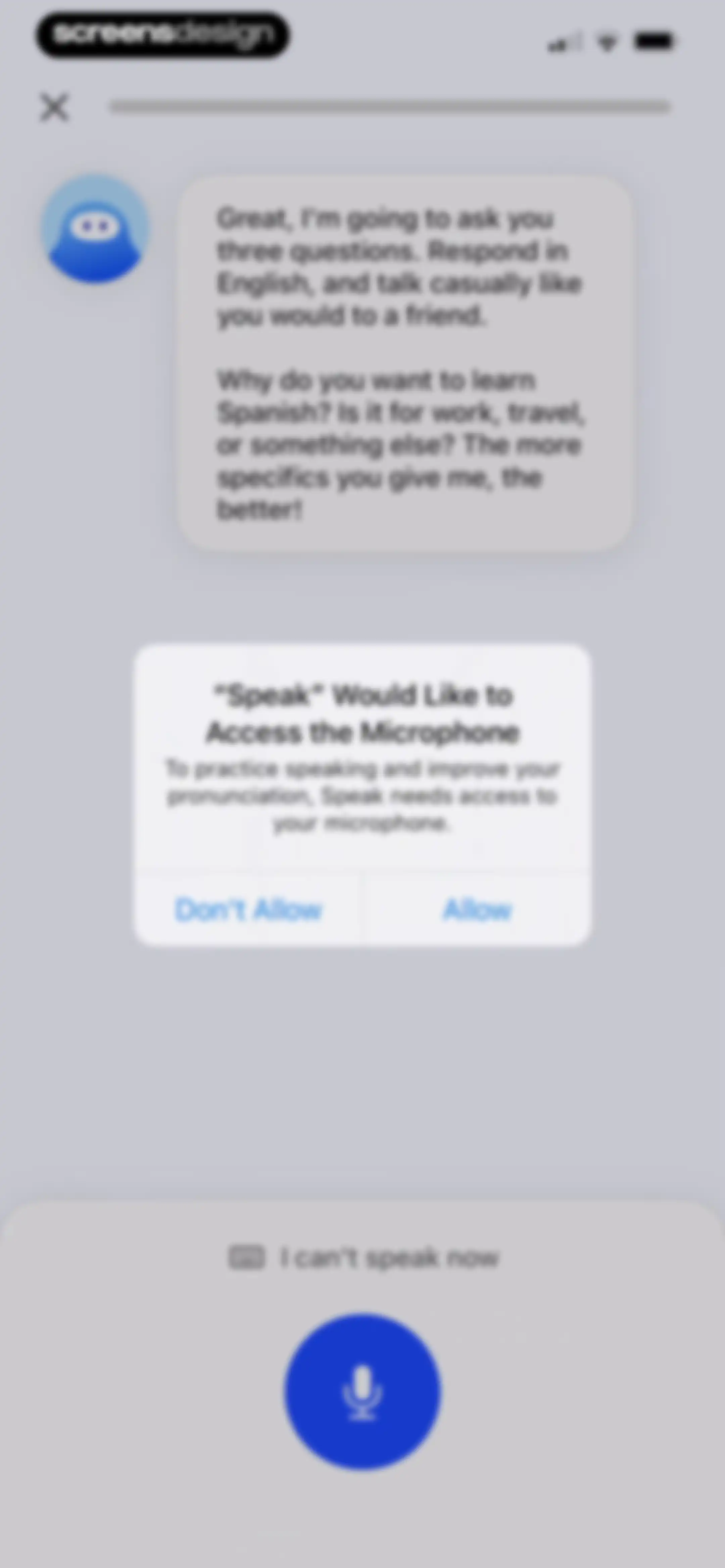 Speak: Language Learning screen 11