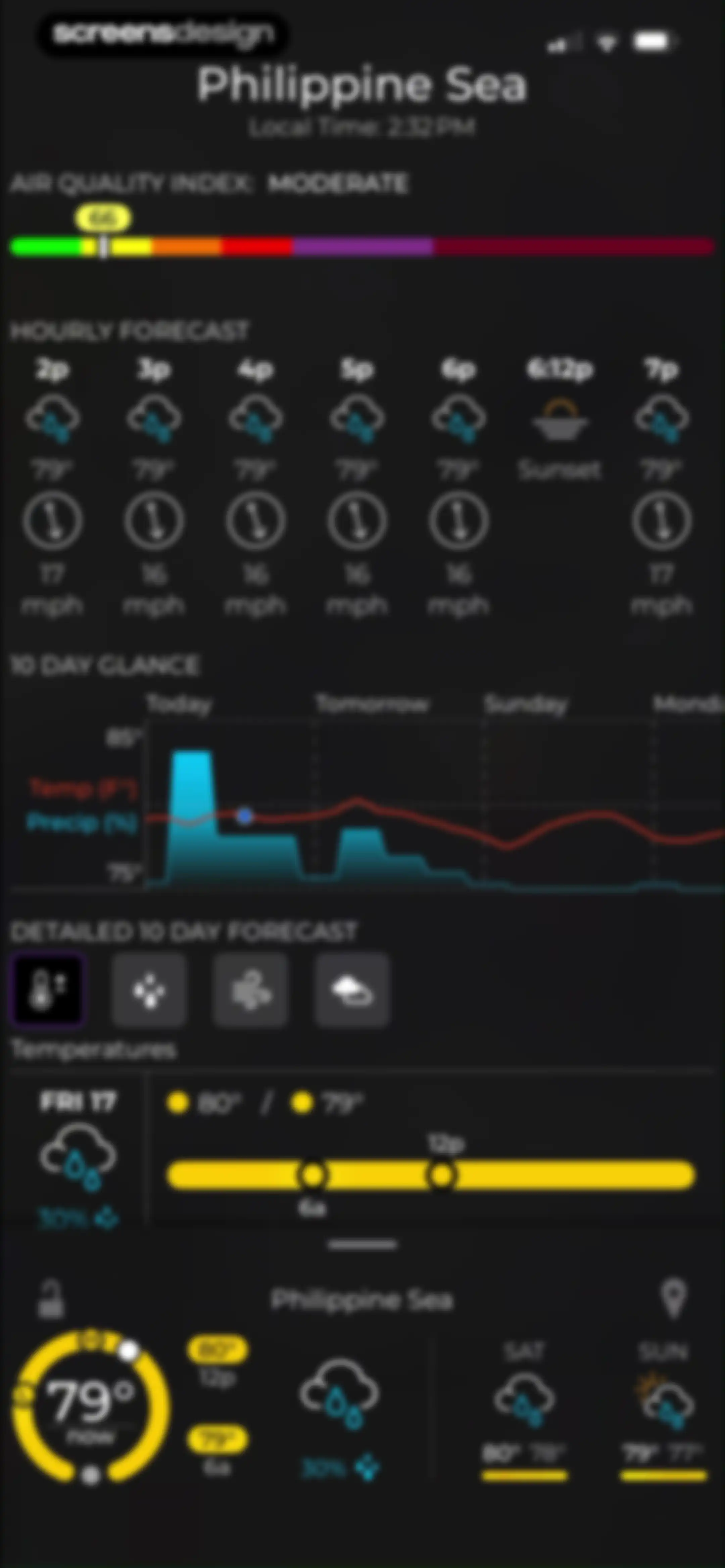 MyRadar Accurate Weather Radar screen 32