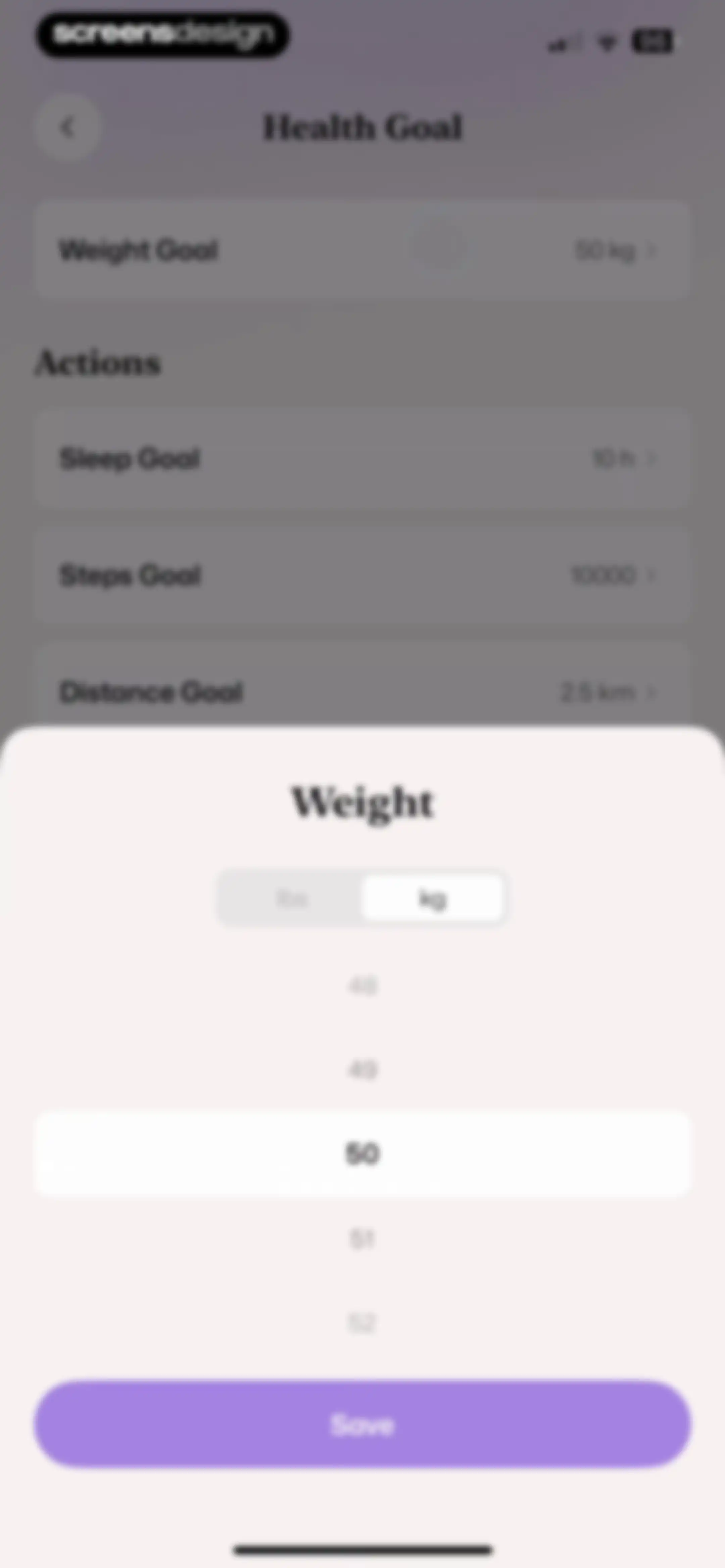 Well AI: Improve Well-being screen 145