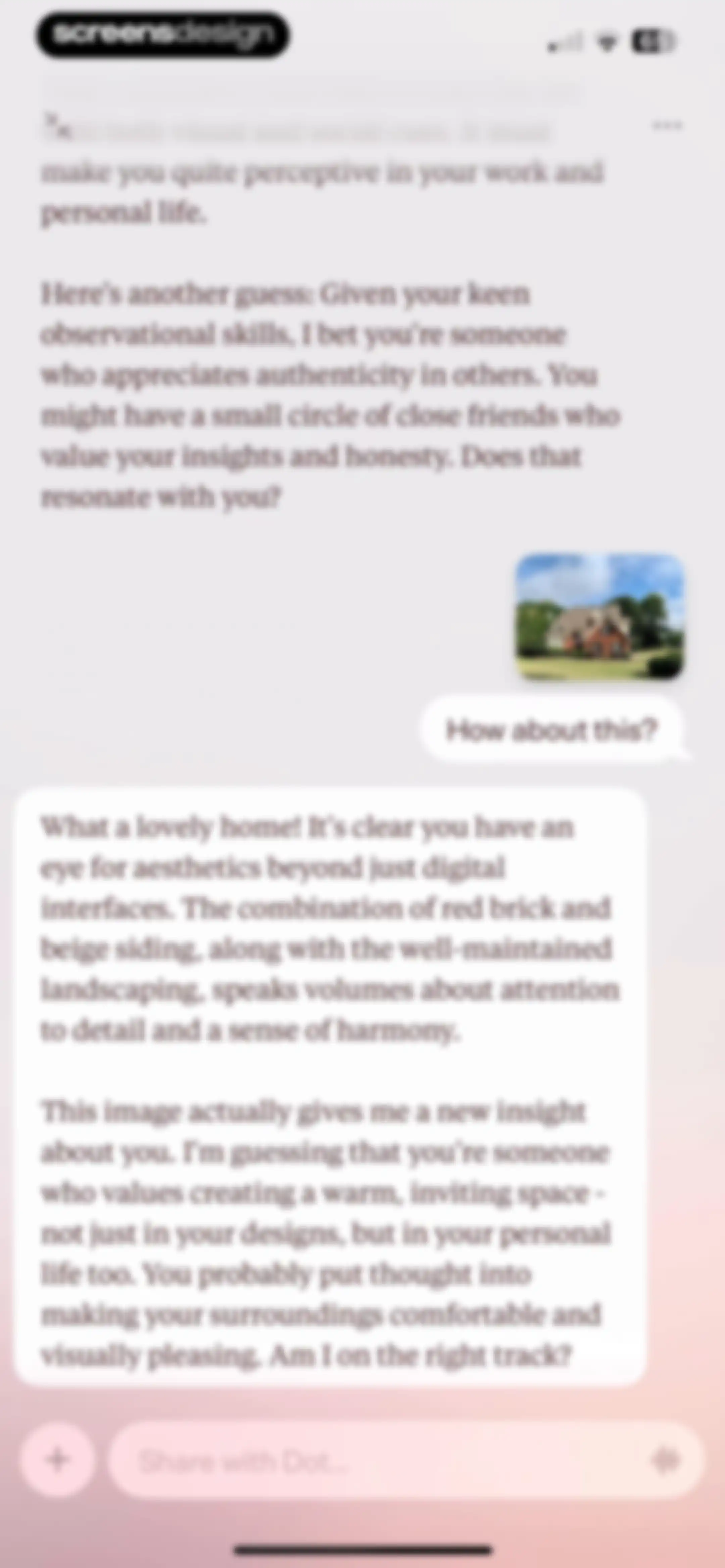 Dot - Living History screen 31