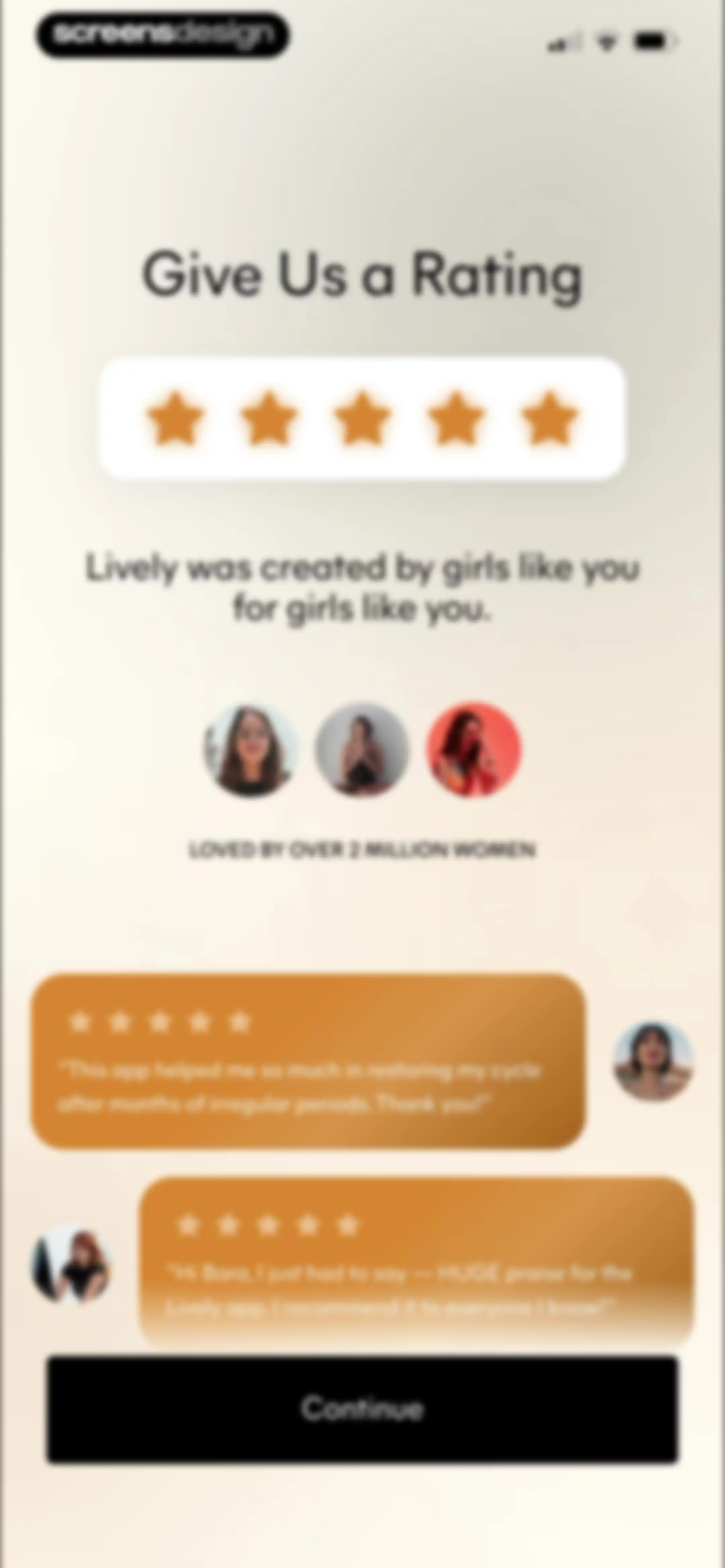 Lively - Period Tracker, Cycle screen 16