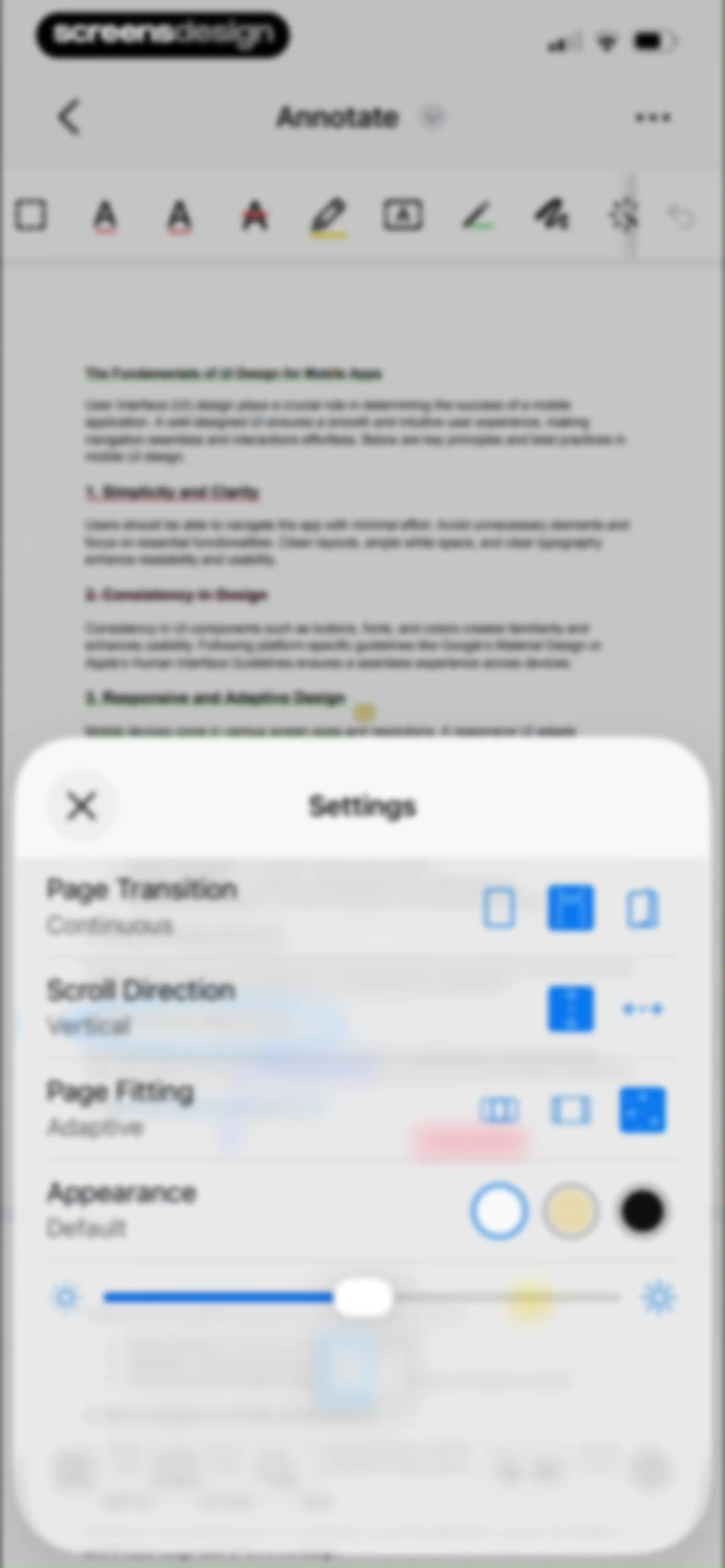 PDF Editor ® screen 51
