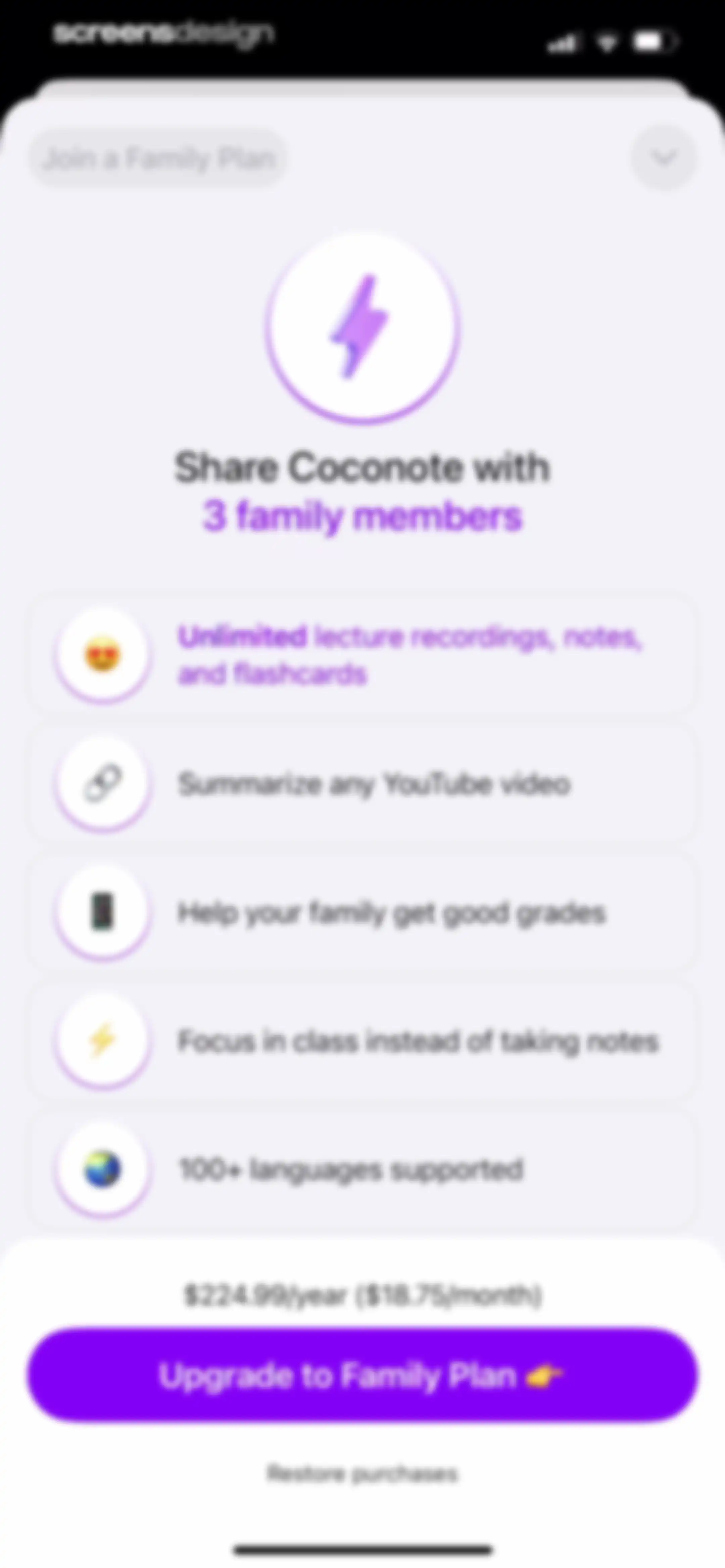 Coconote - AI Note Taker screen 139