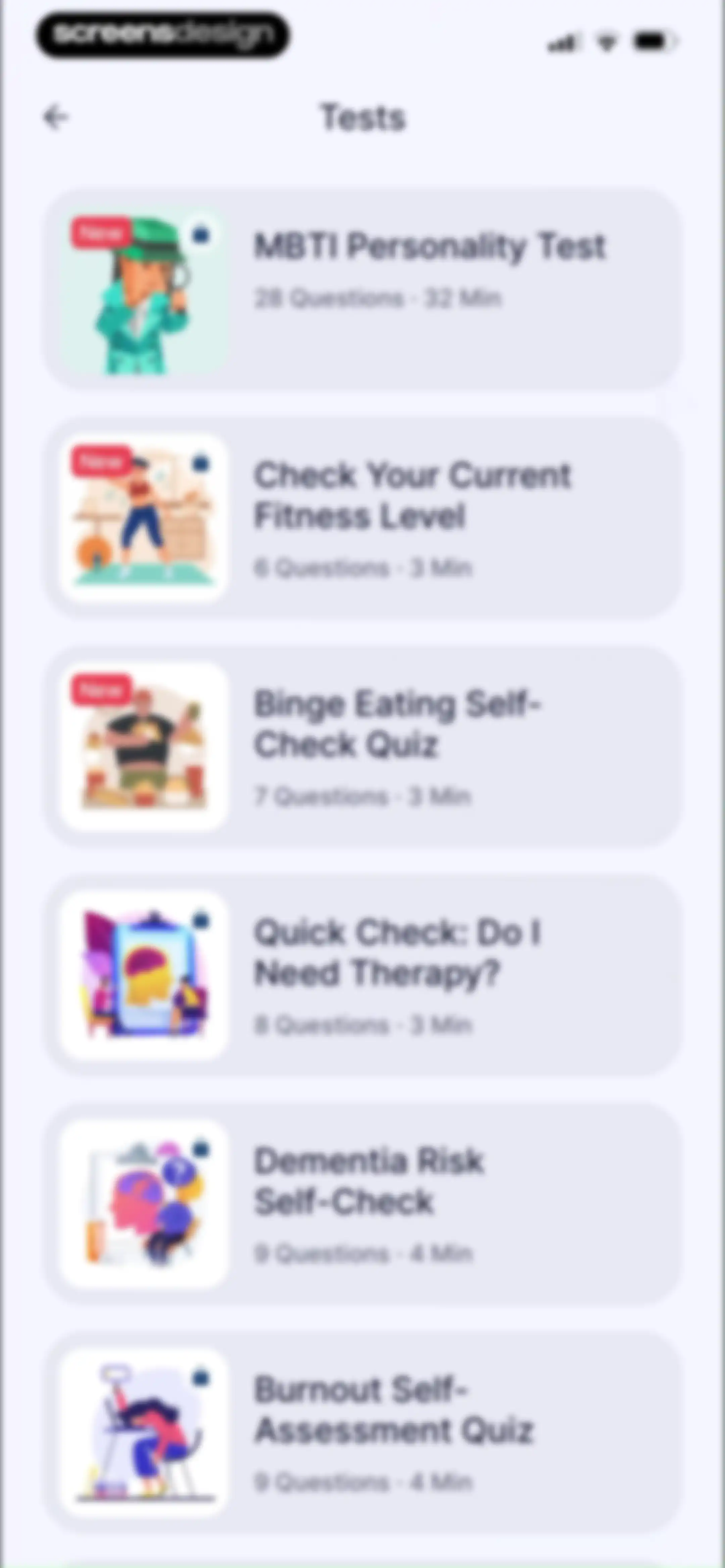 Harmoni - Health & Sleep screen 106