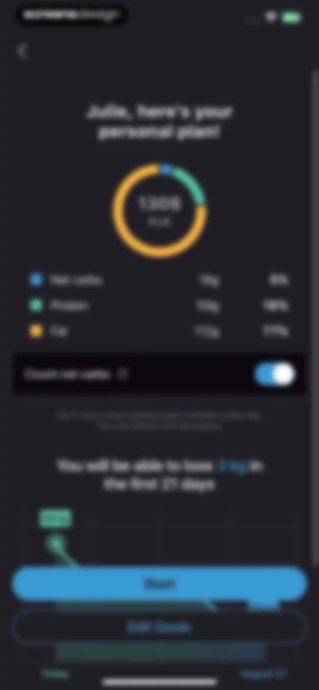 Keto diet app－Low carb manager screen 20