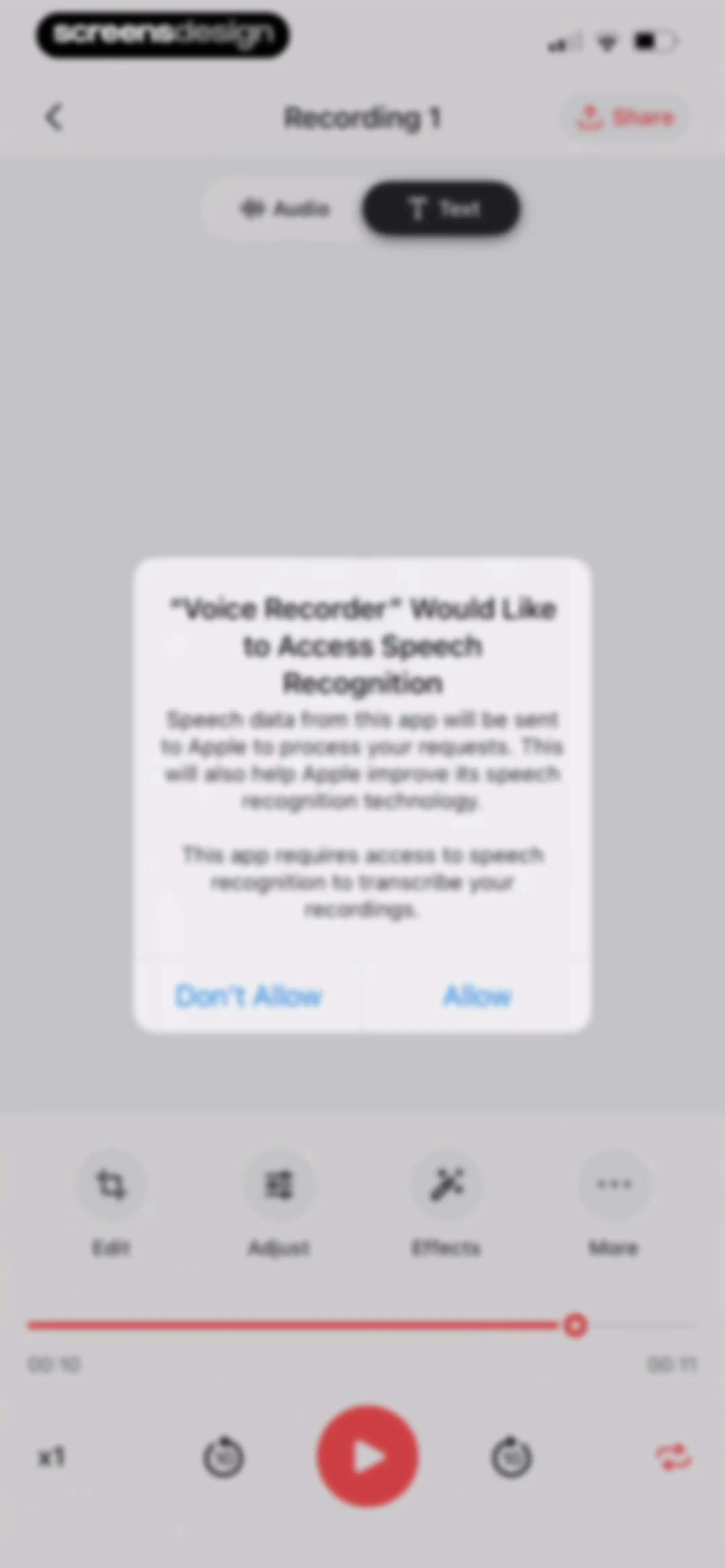 Voice Recorder — Audio Memos screen 42
