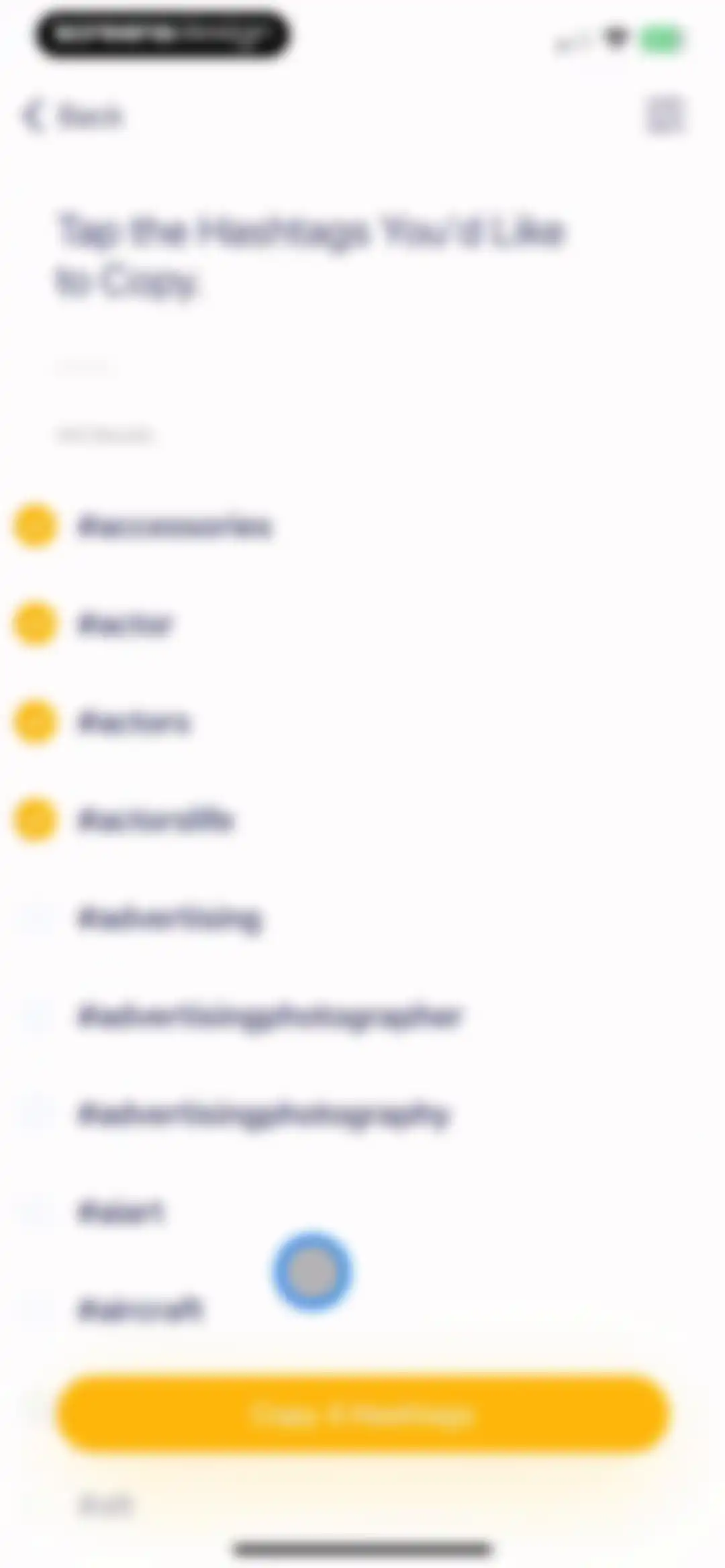 Hashtag Expert: AI Captions screen 29