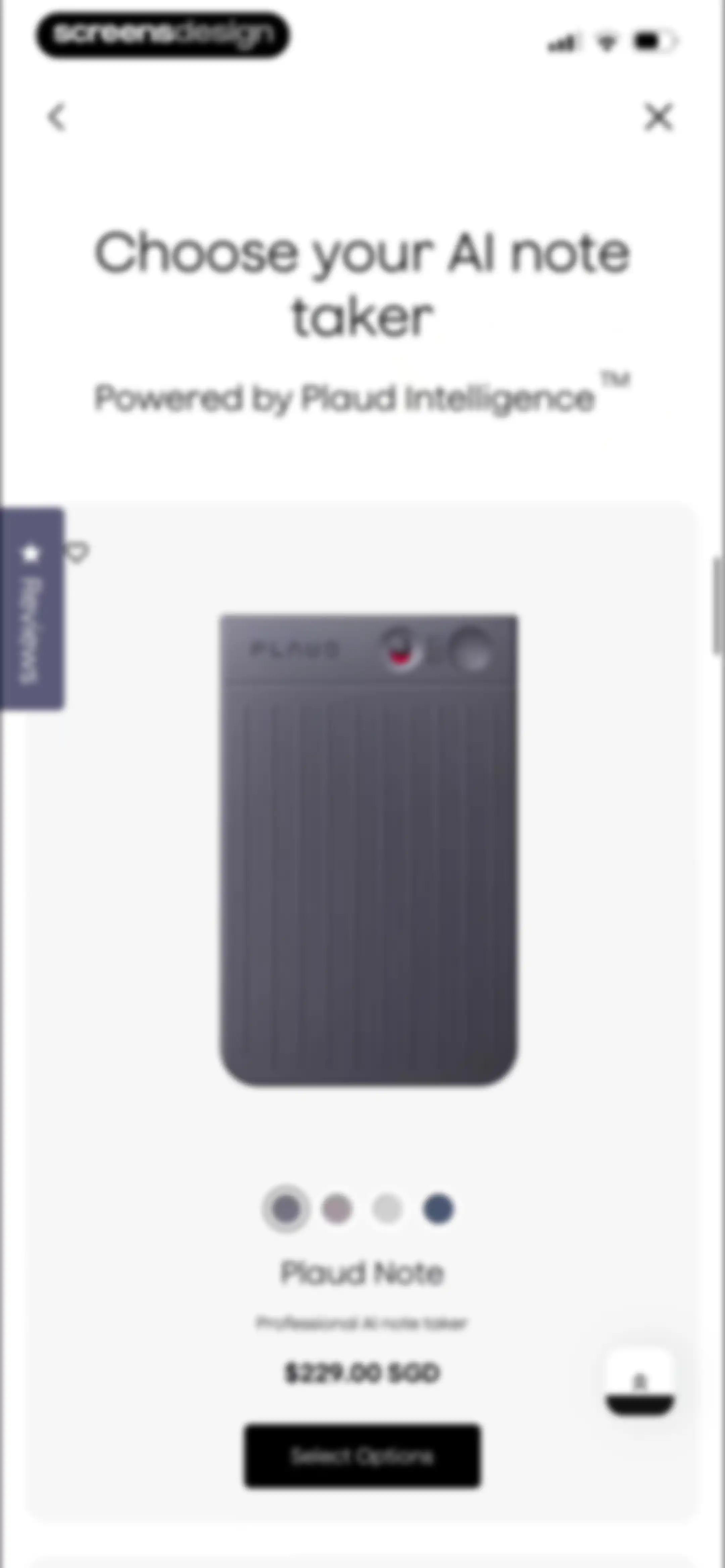 Plaud: AI Note Taker screen 96