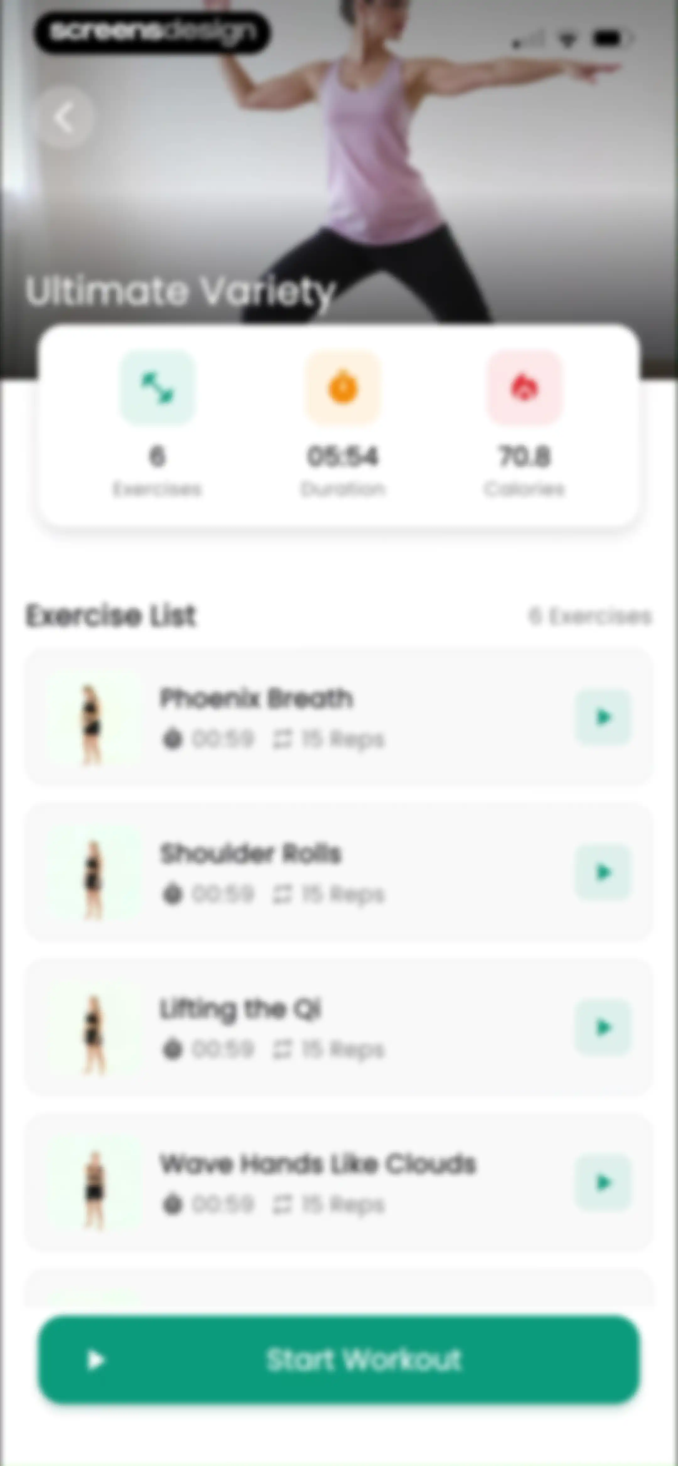 Tai Chi Walking : GentleFit screen 63