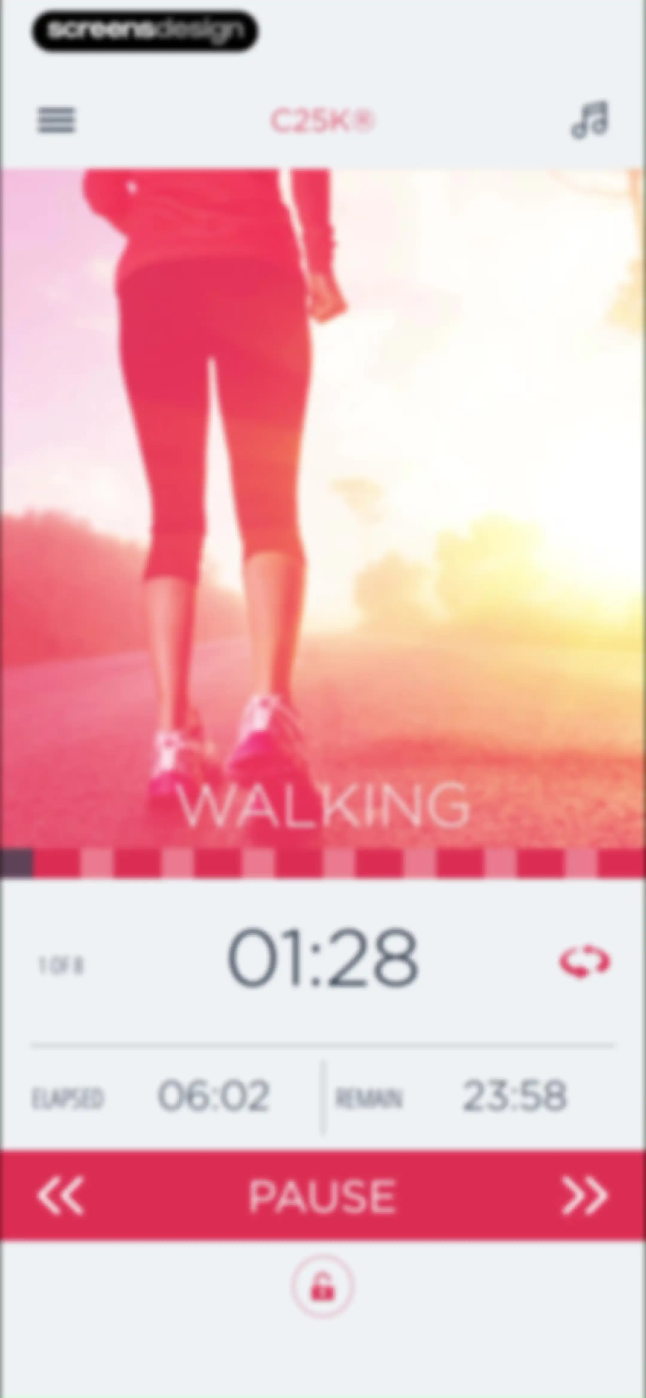 C25K® 5K Running Coach & Map screen 15