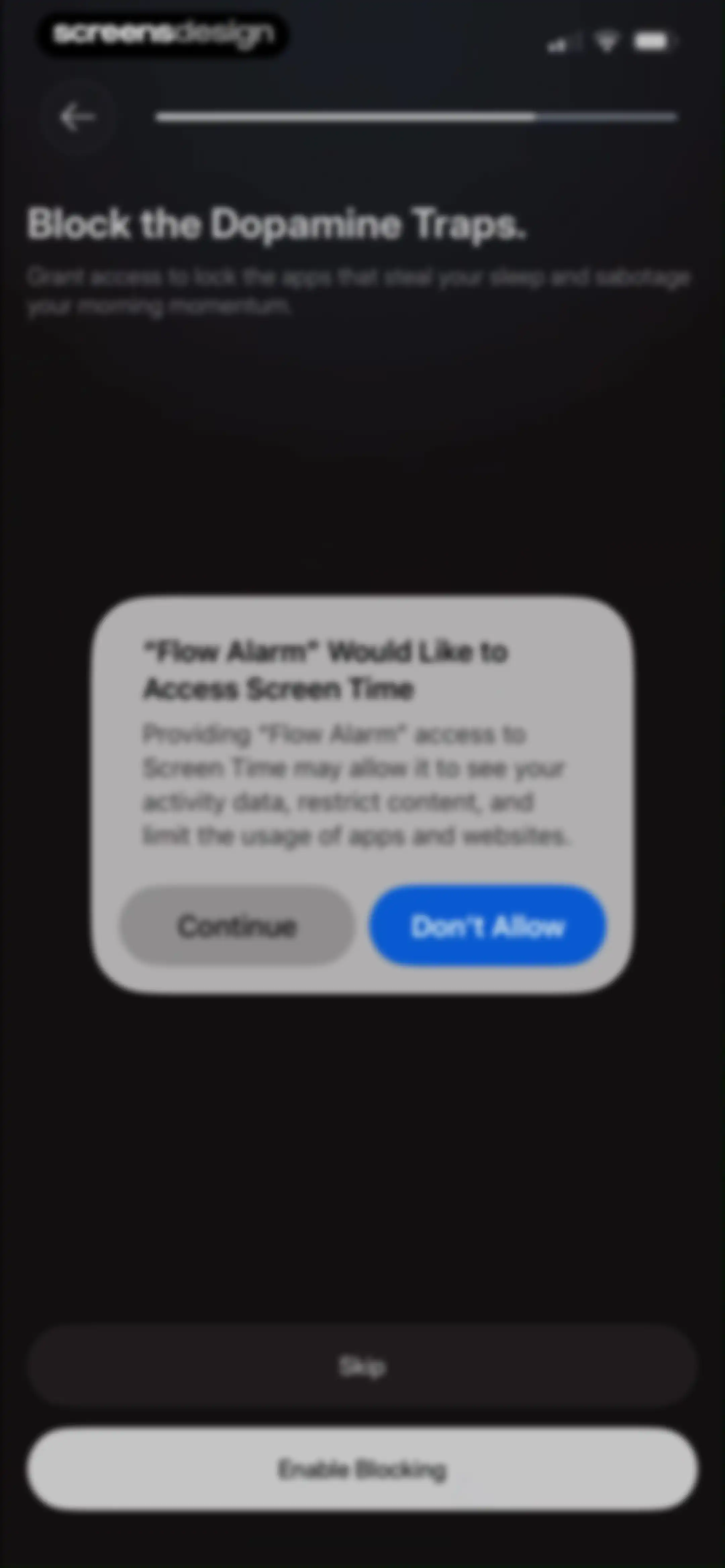 Flow - Wake Up screen 11